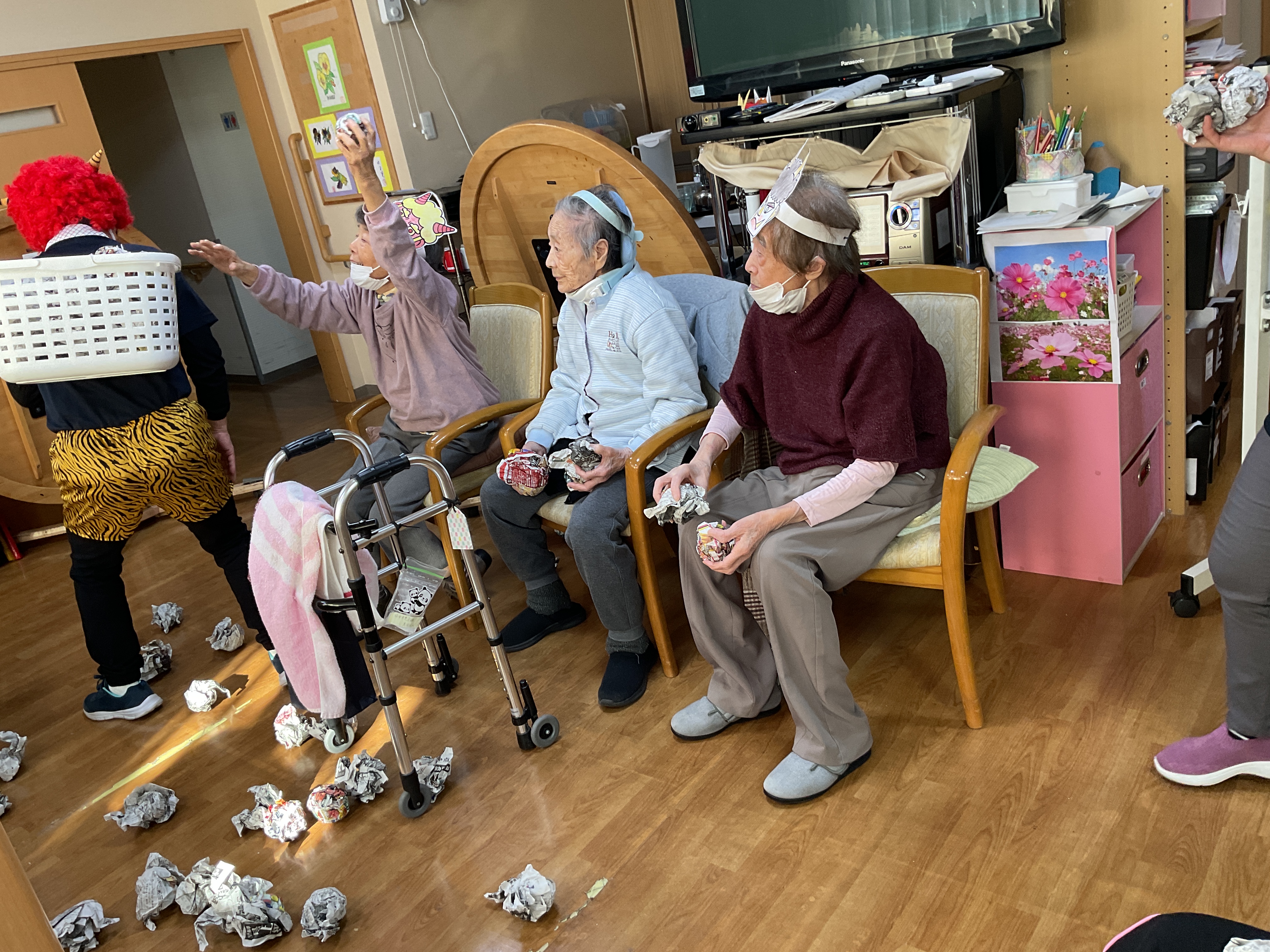 節分「豆まき」