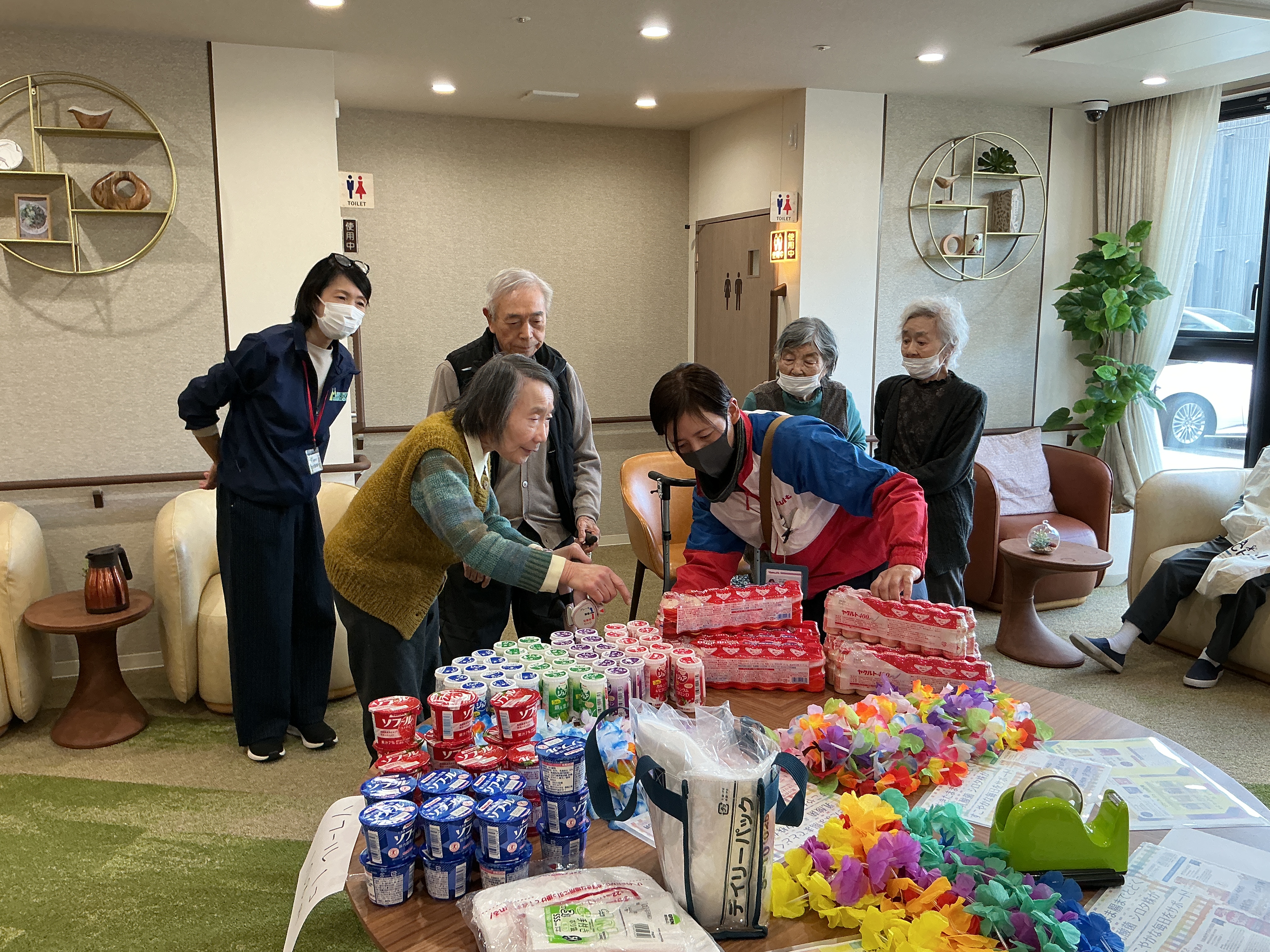 ヤクルト販売会でお買い物♪