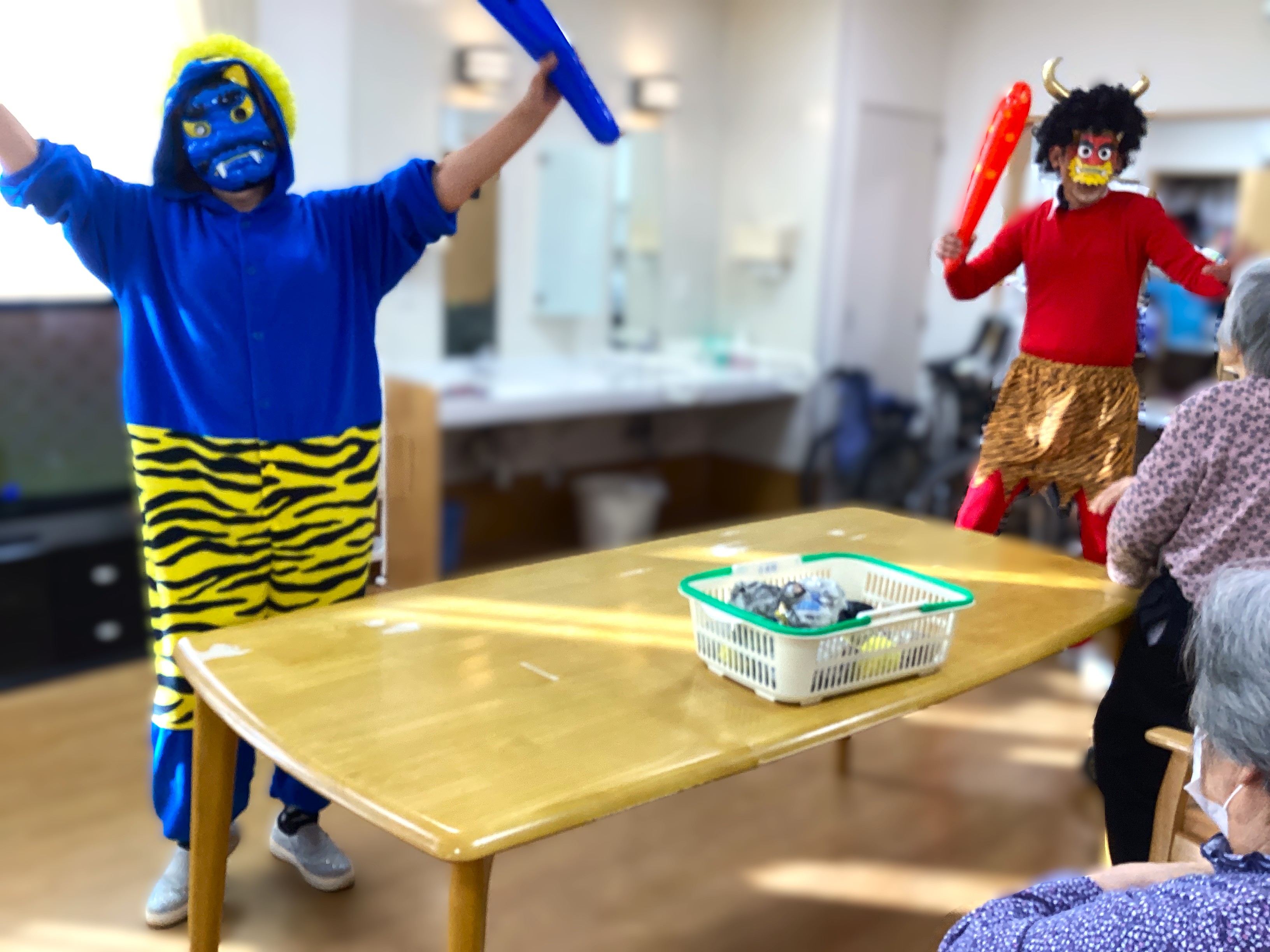 鬼は外～♪　福は内～♪