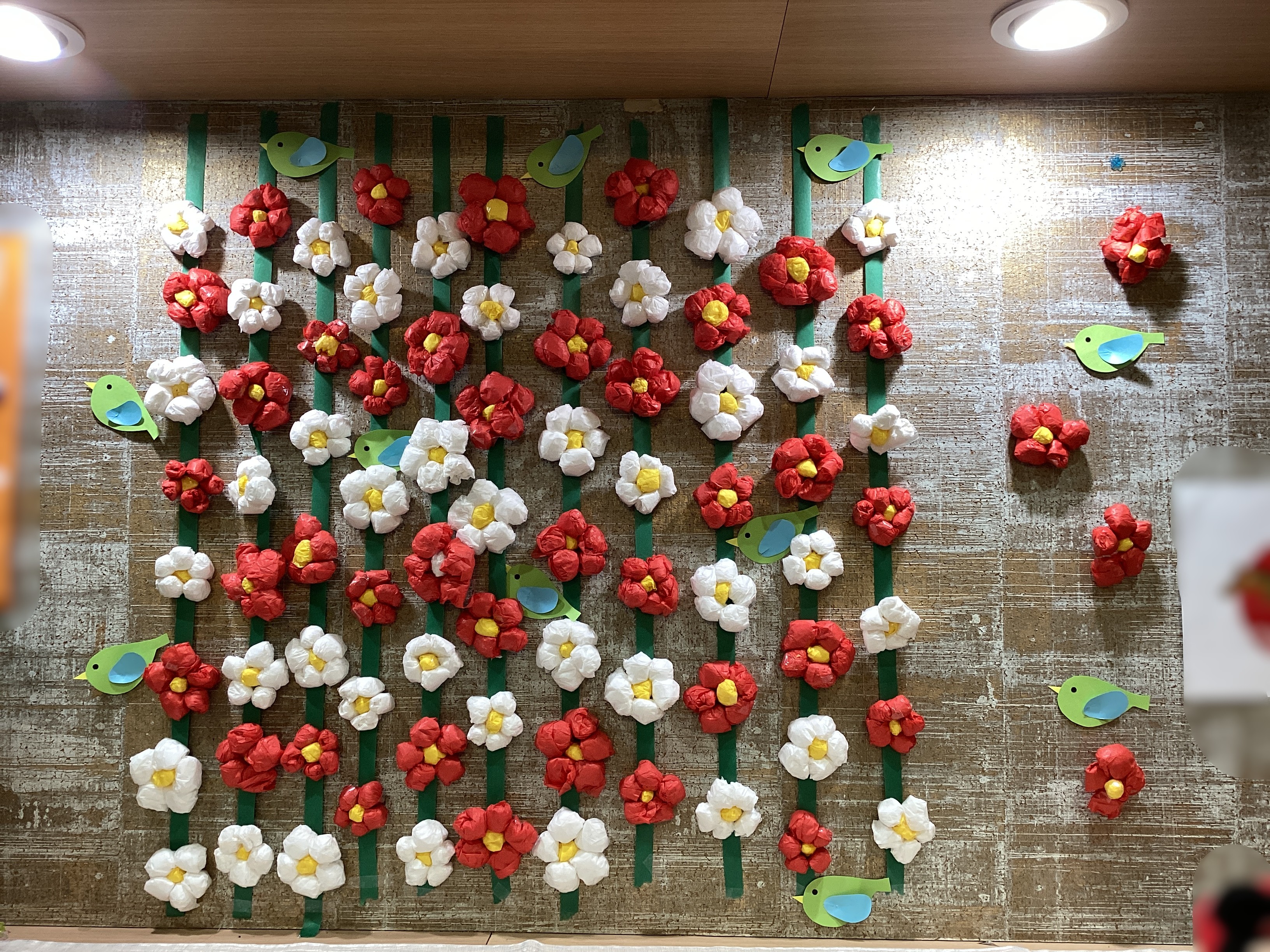 2月の壁画とレク☃