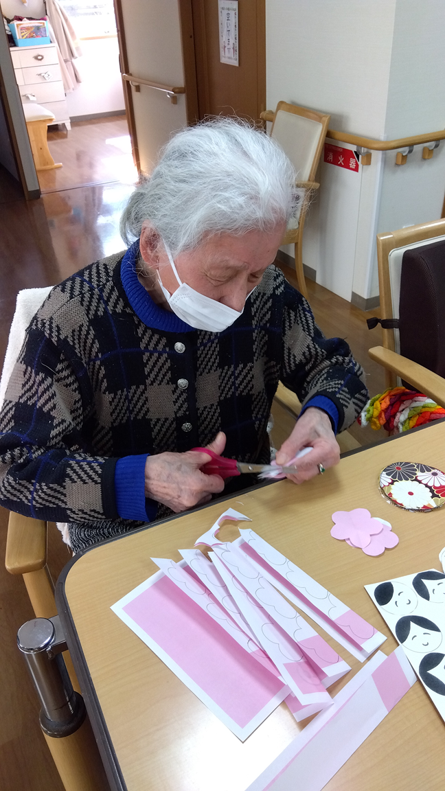 次回のお飾り作りスタート！