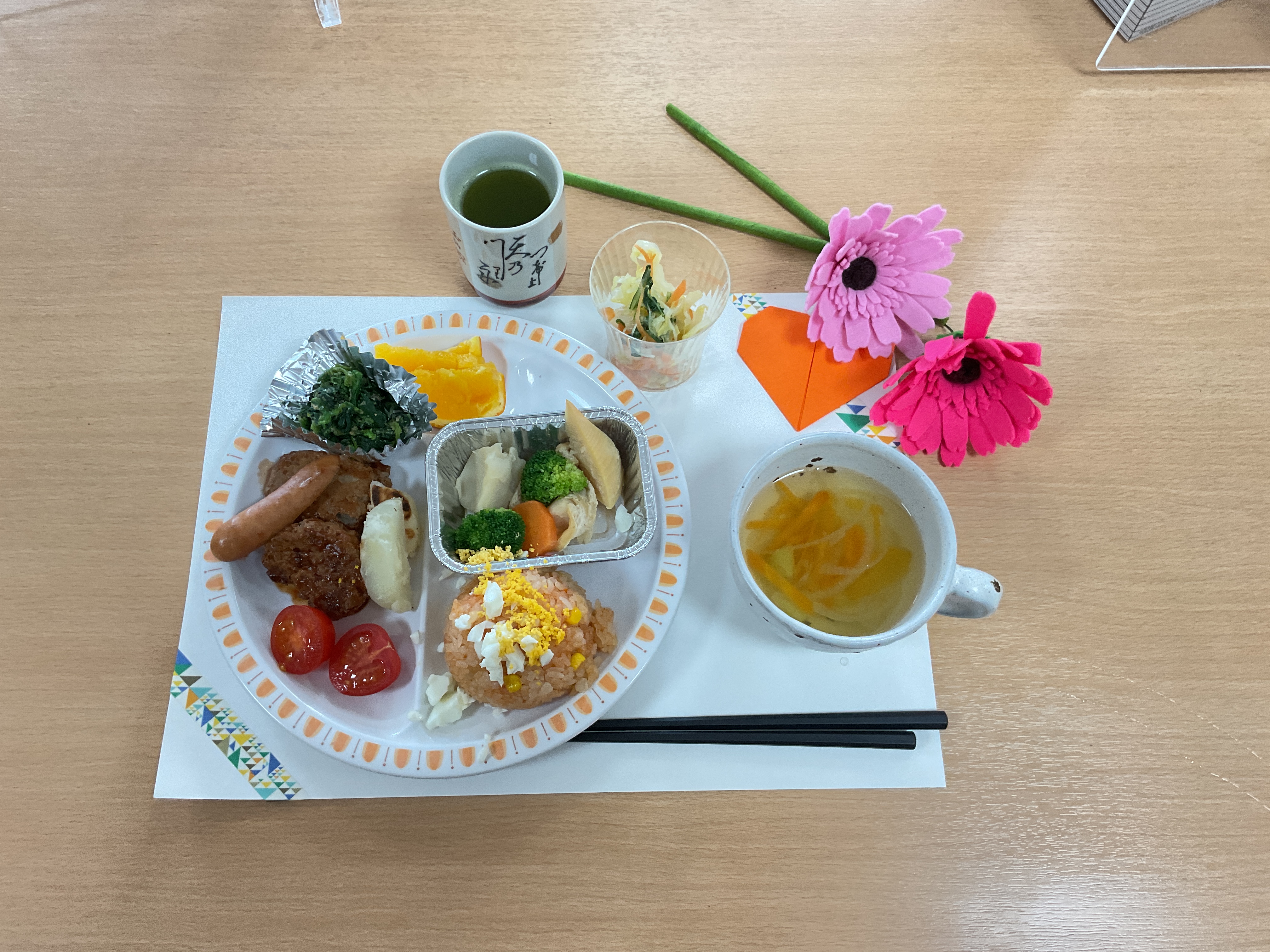 ミモザ新座の日常２月　～バレンタインデーのご飯～