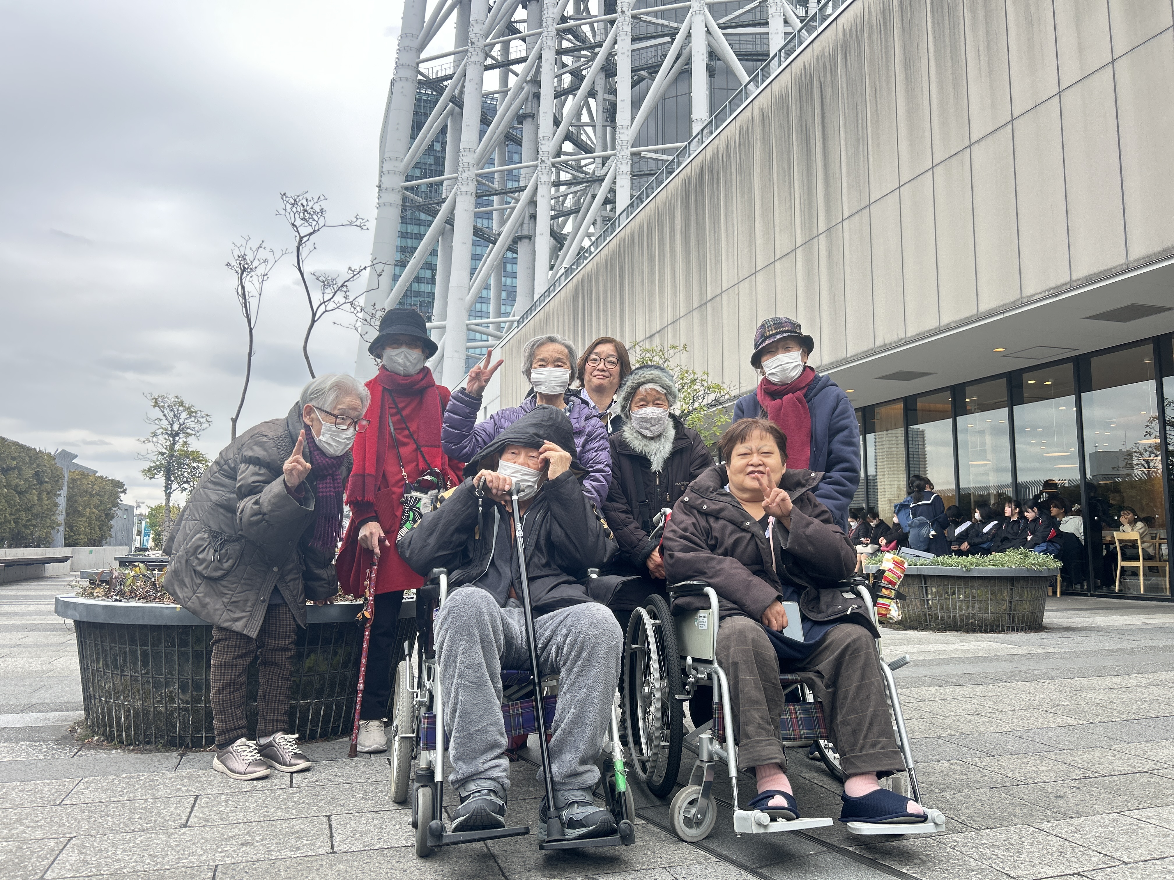 東京スカイツリーを見に行きました！！