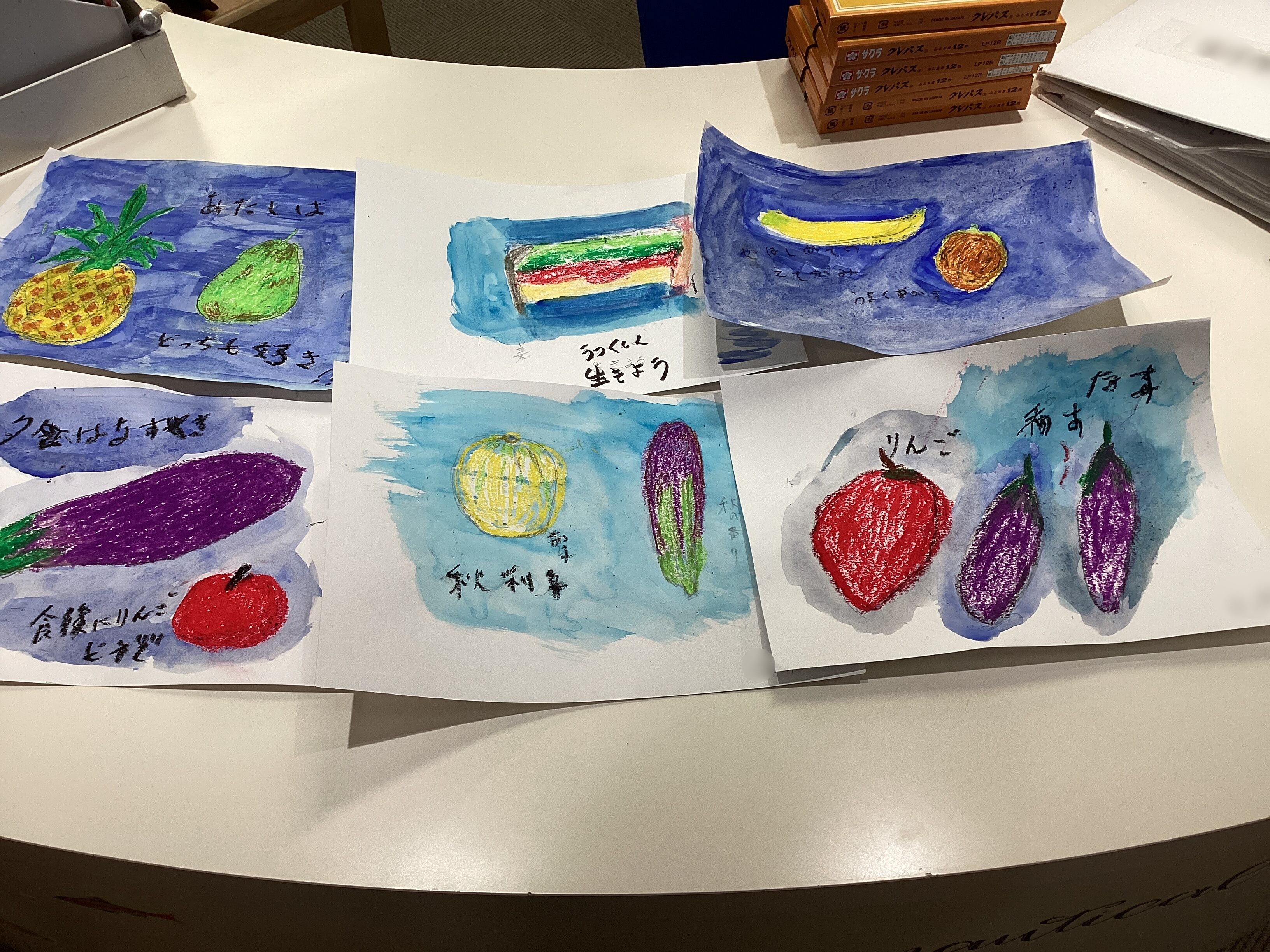 ✾初めての絵手紙✾