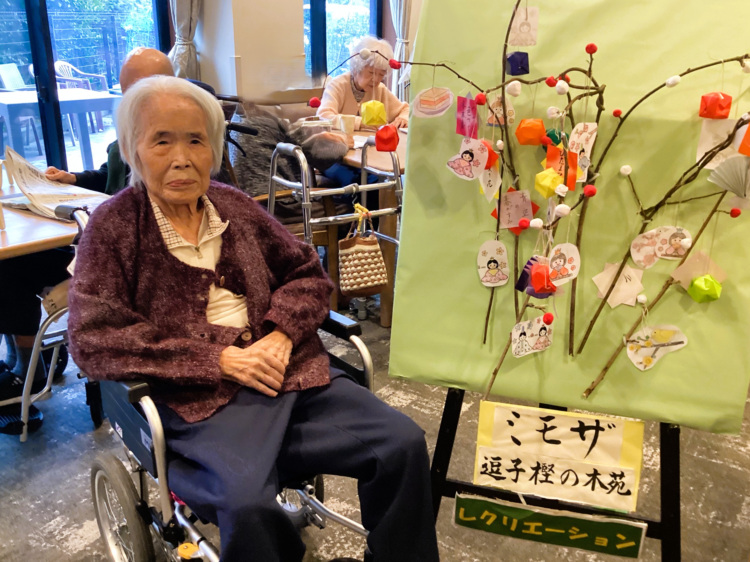 桃の節句の飾り