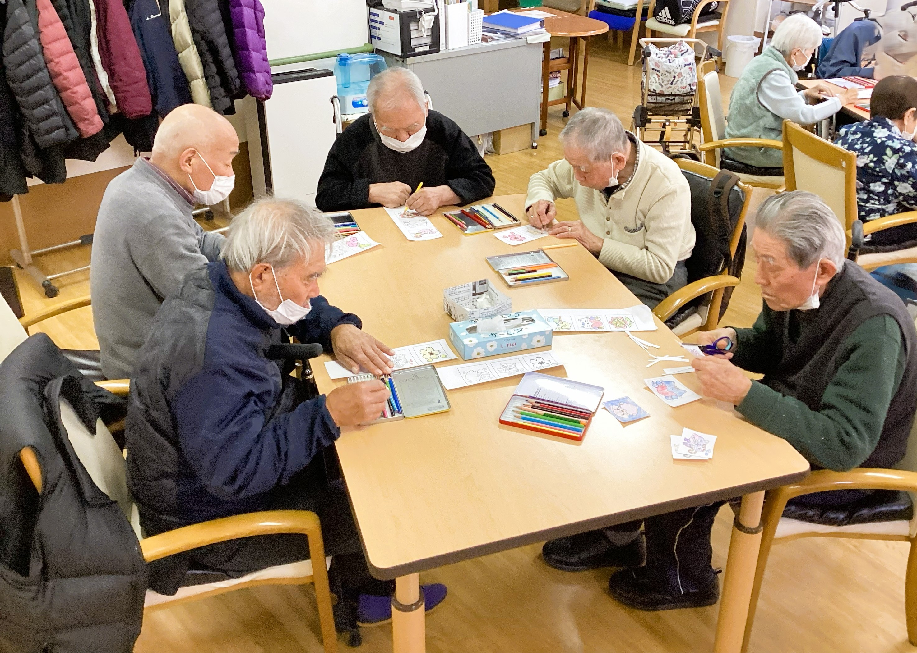 2月創作レク✂テーブルゲーム準備😁2/6