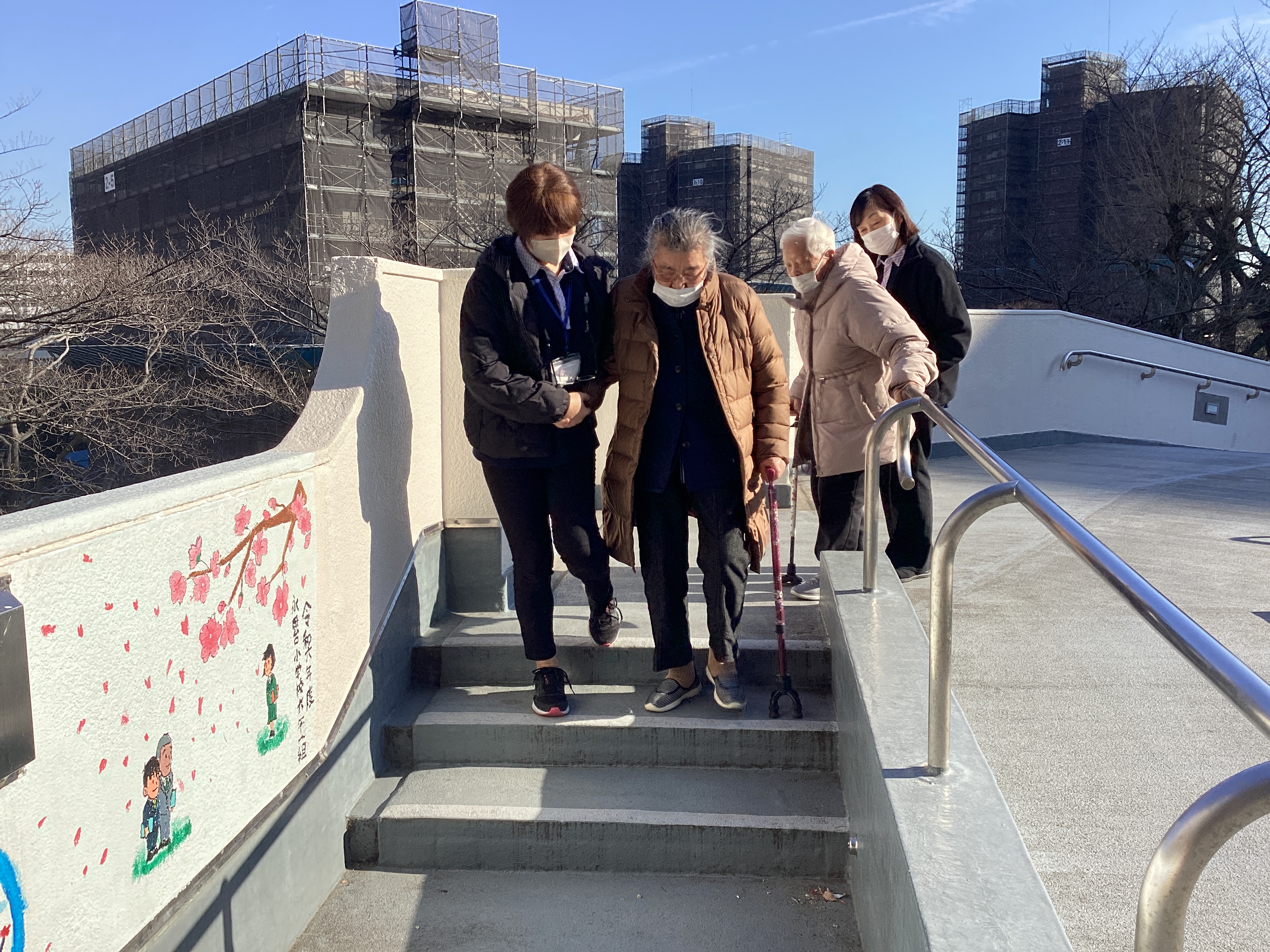 立春を過ぎた、ある暖かい陽だまりで！