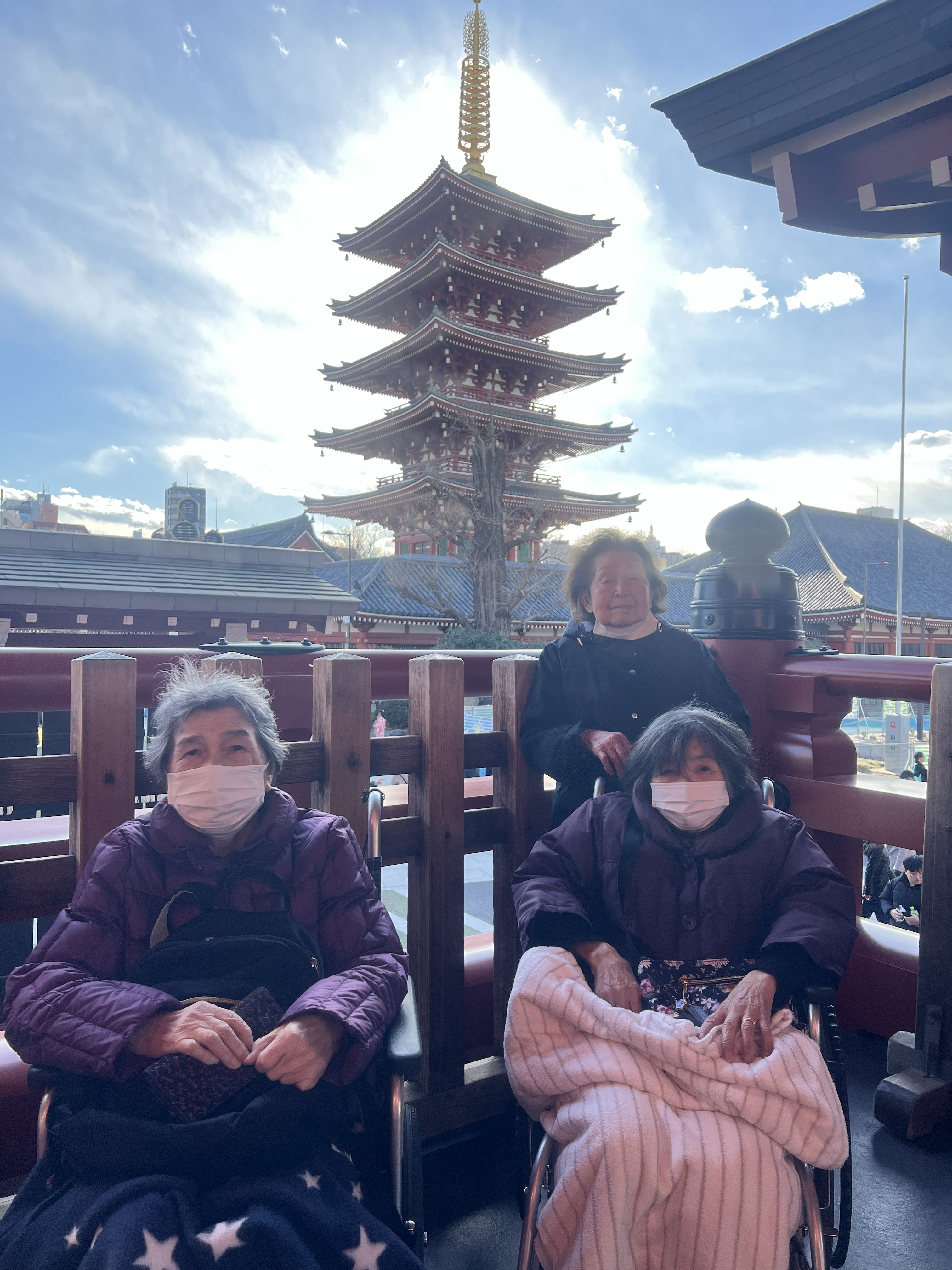 【葛飾奥戸】浅草寺で初詣（１月）