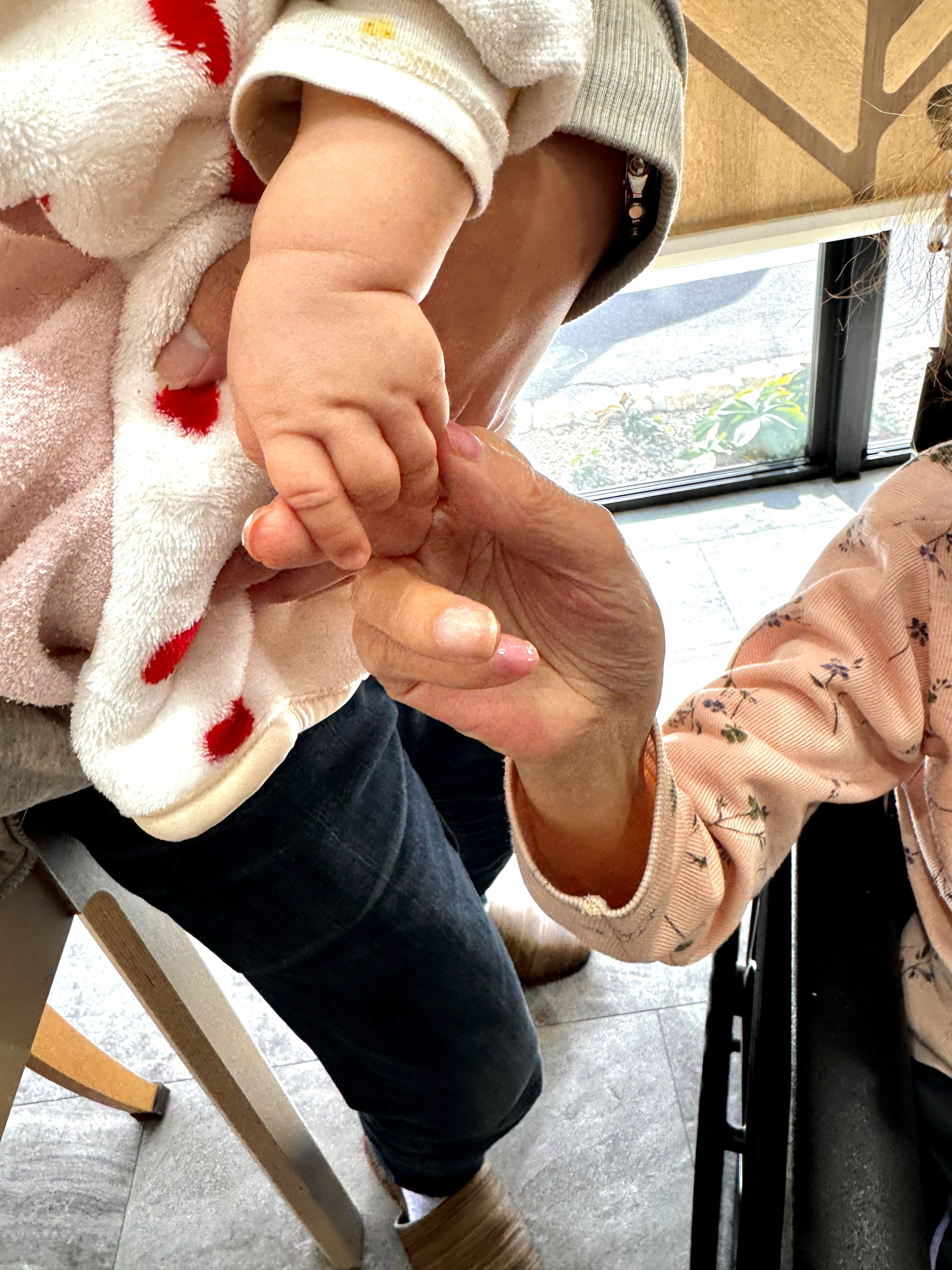 お孫さんの面会