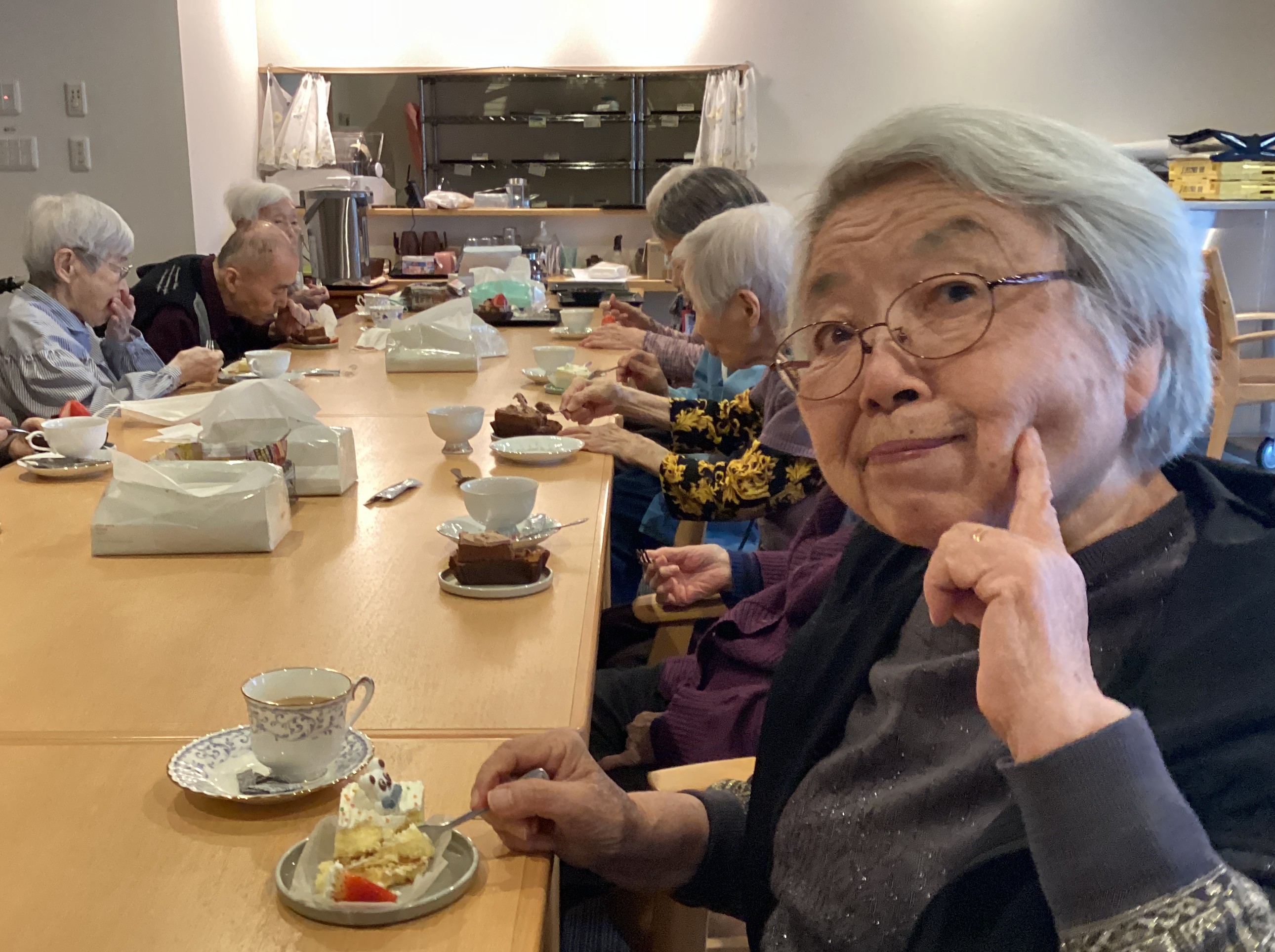 毎月恒例　山桃Cafe