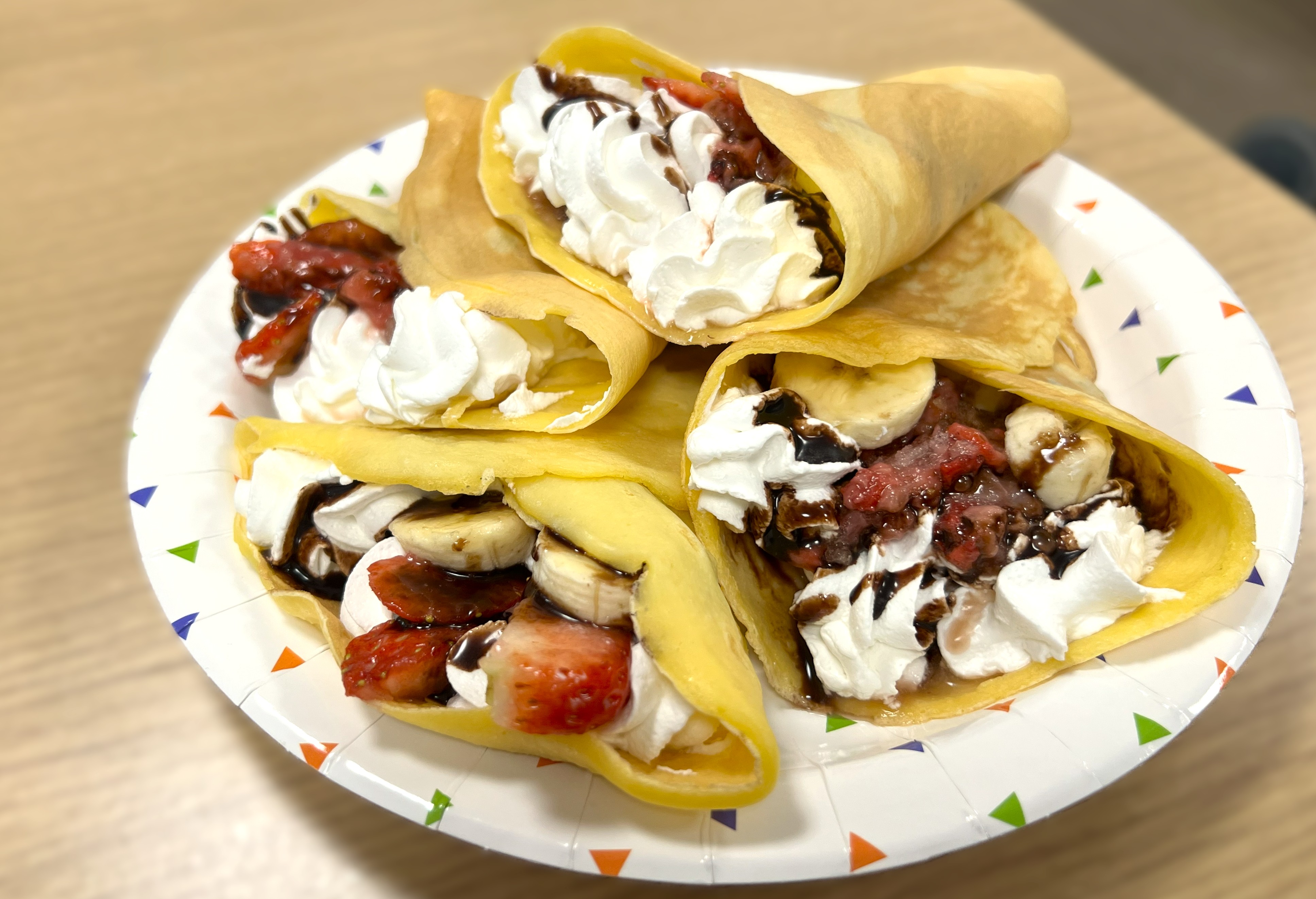 おやつレクリエーション②～クレープ～