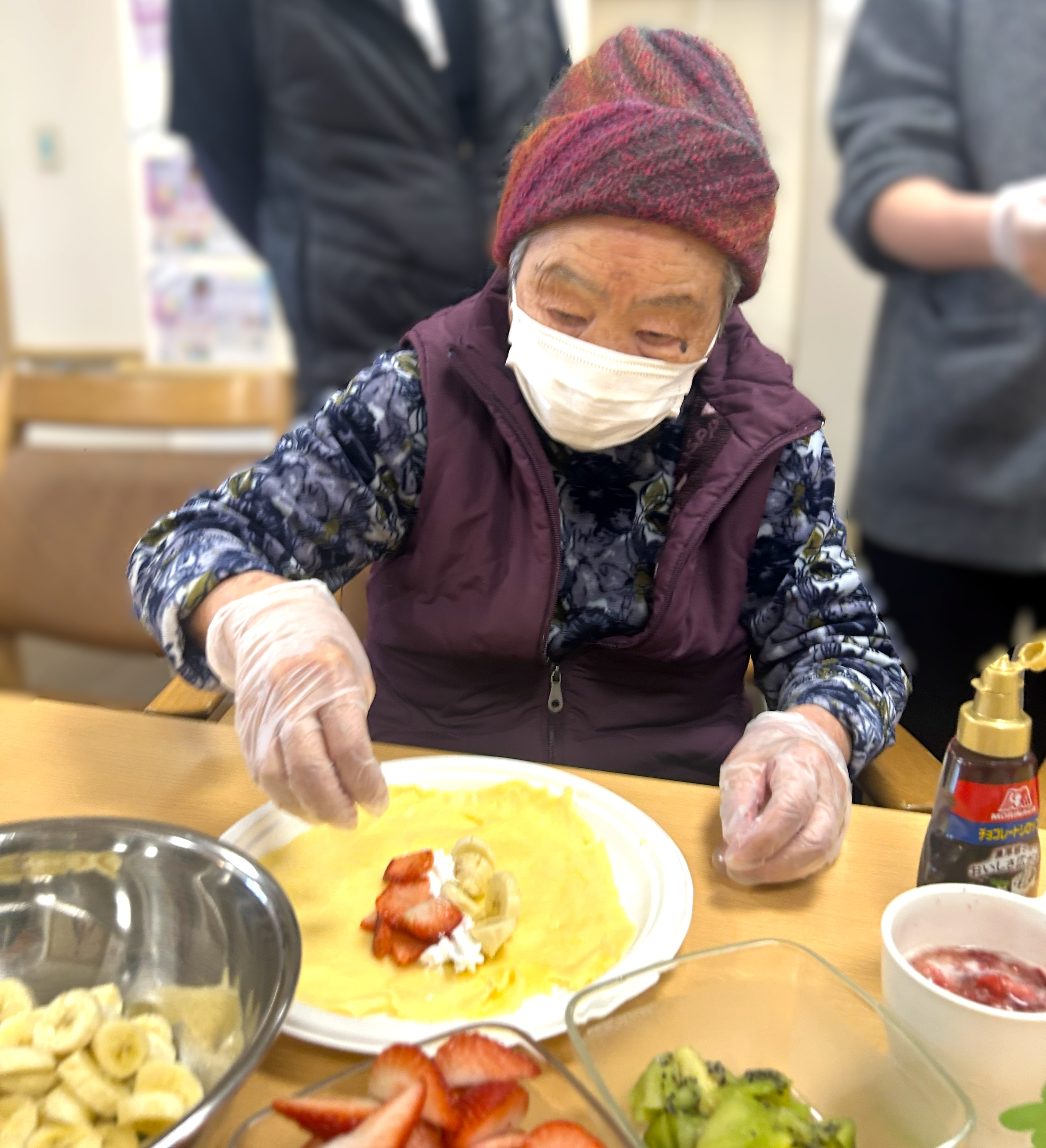 おやつレクリエーション～クレープ～