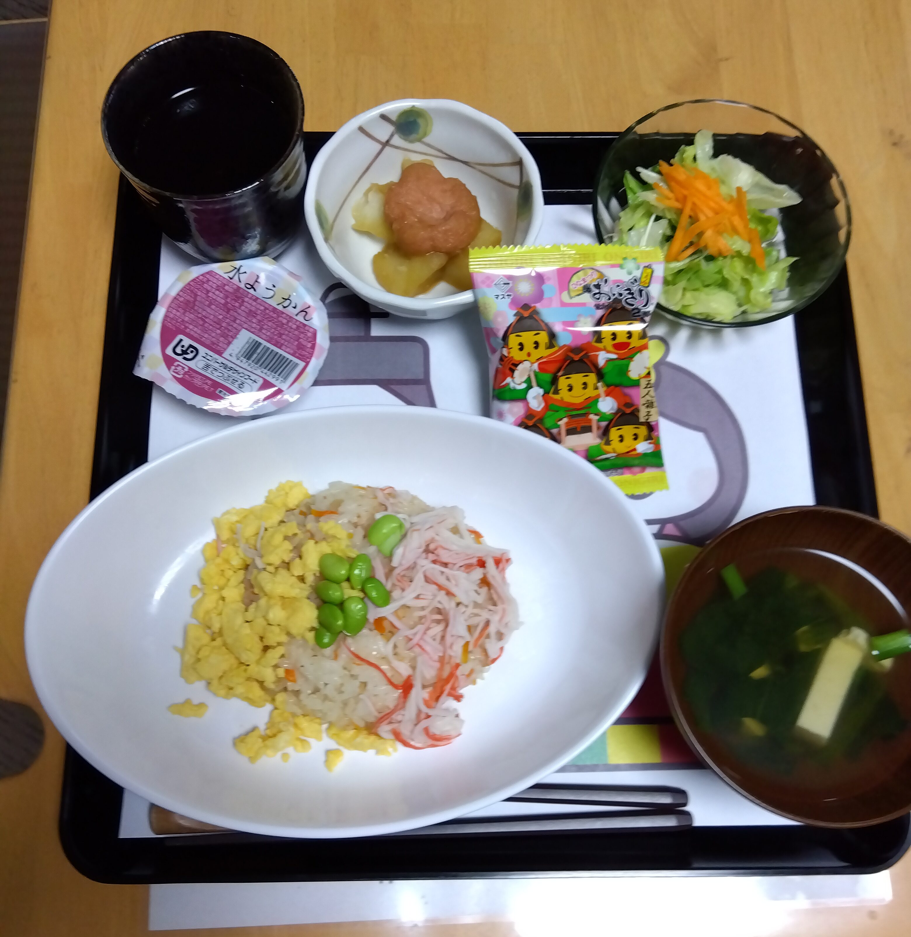 ひな祭りの昼食