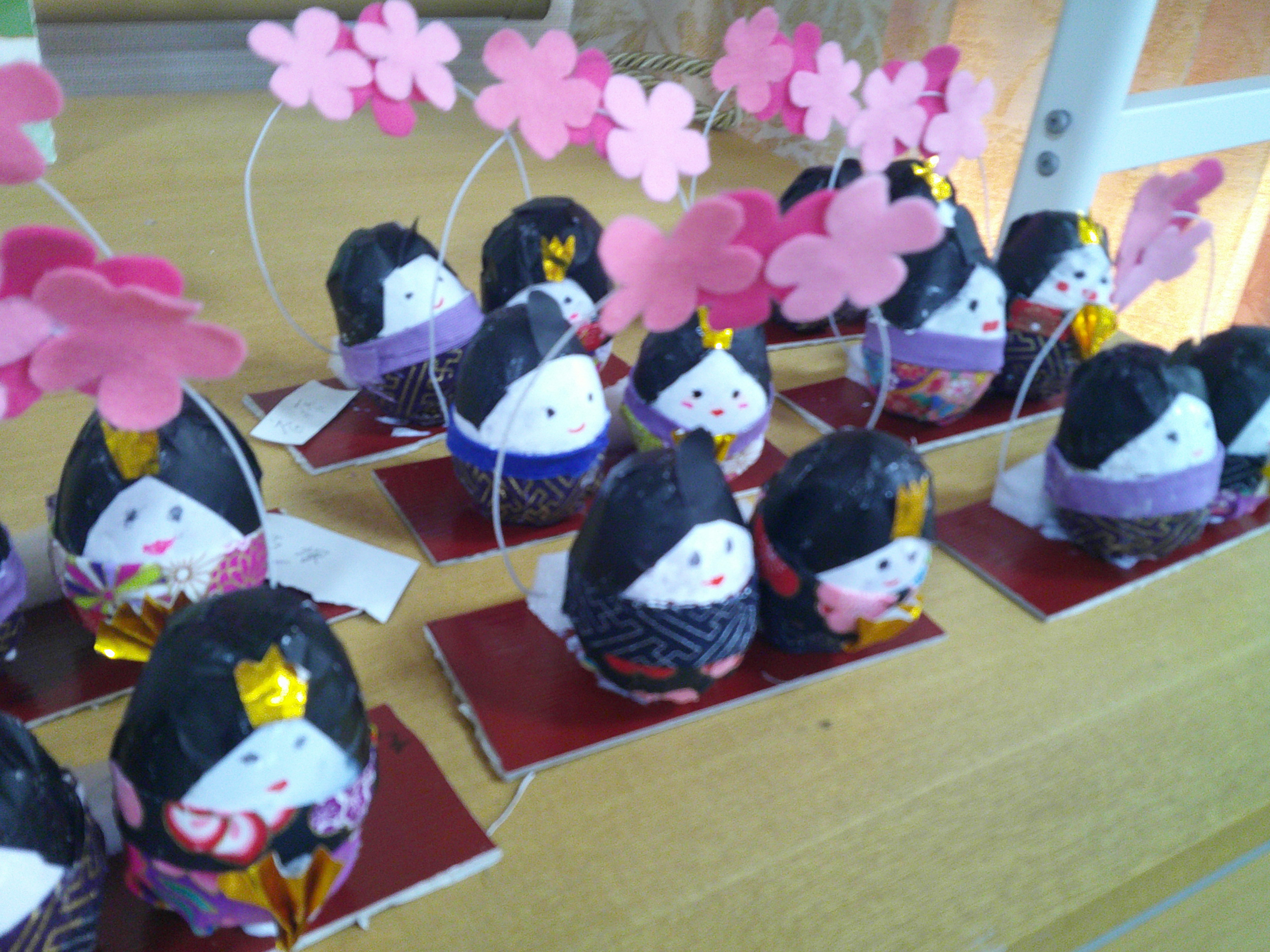 お雛様作り✂