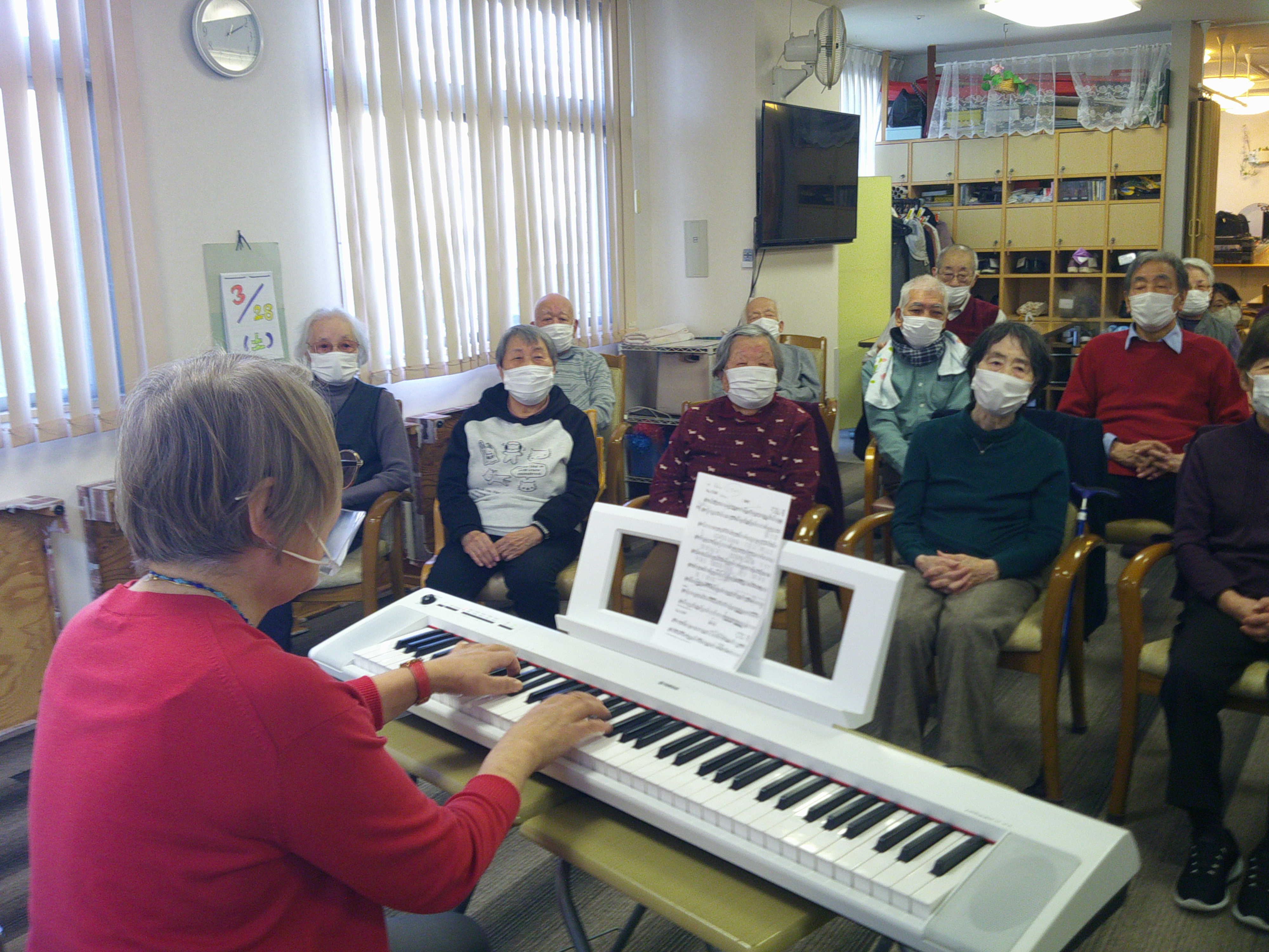 お楽しみッ！音楽療法の日!!