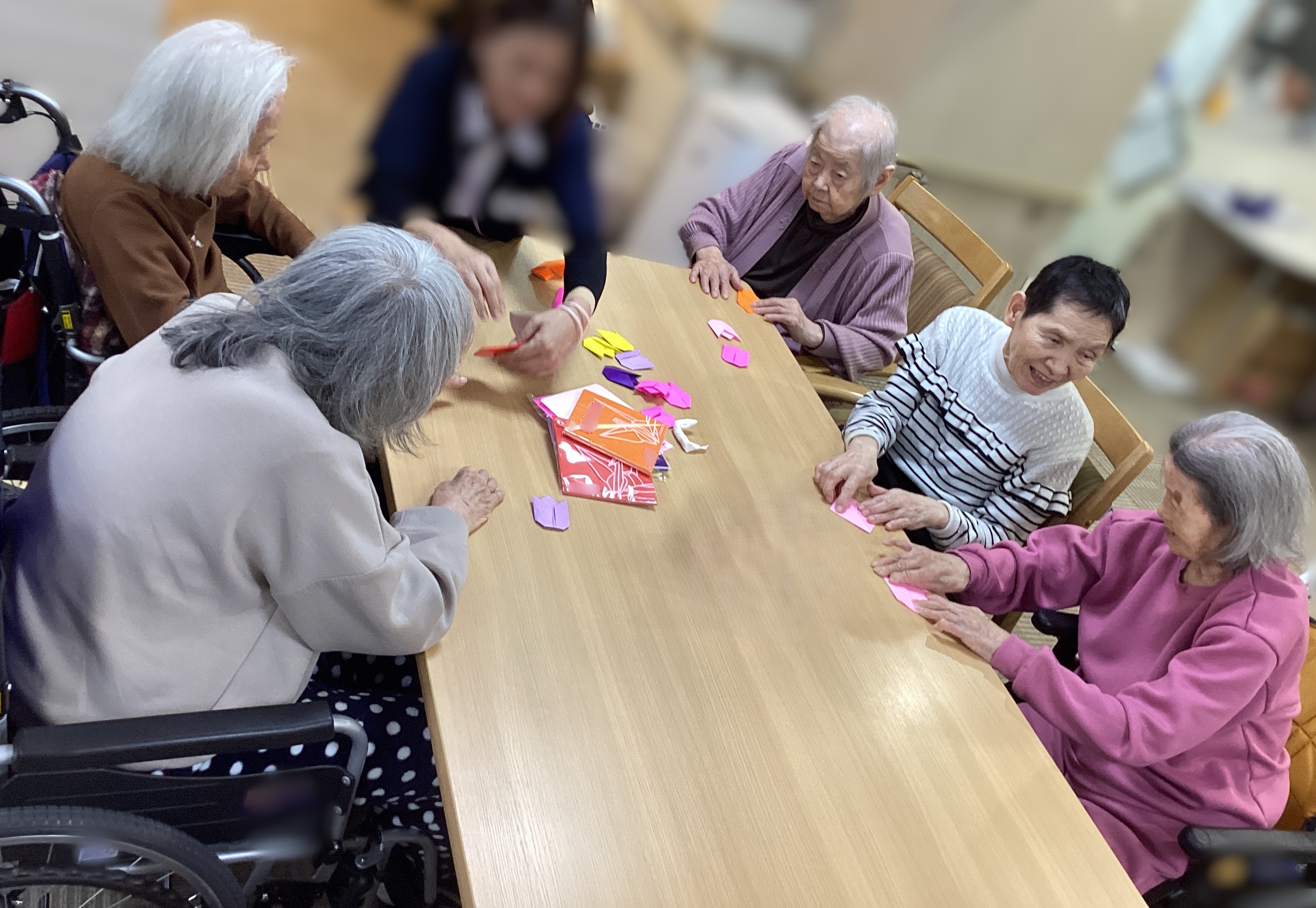 💮🌷4月掲示板の完成です🌷💮
