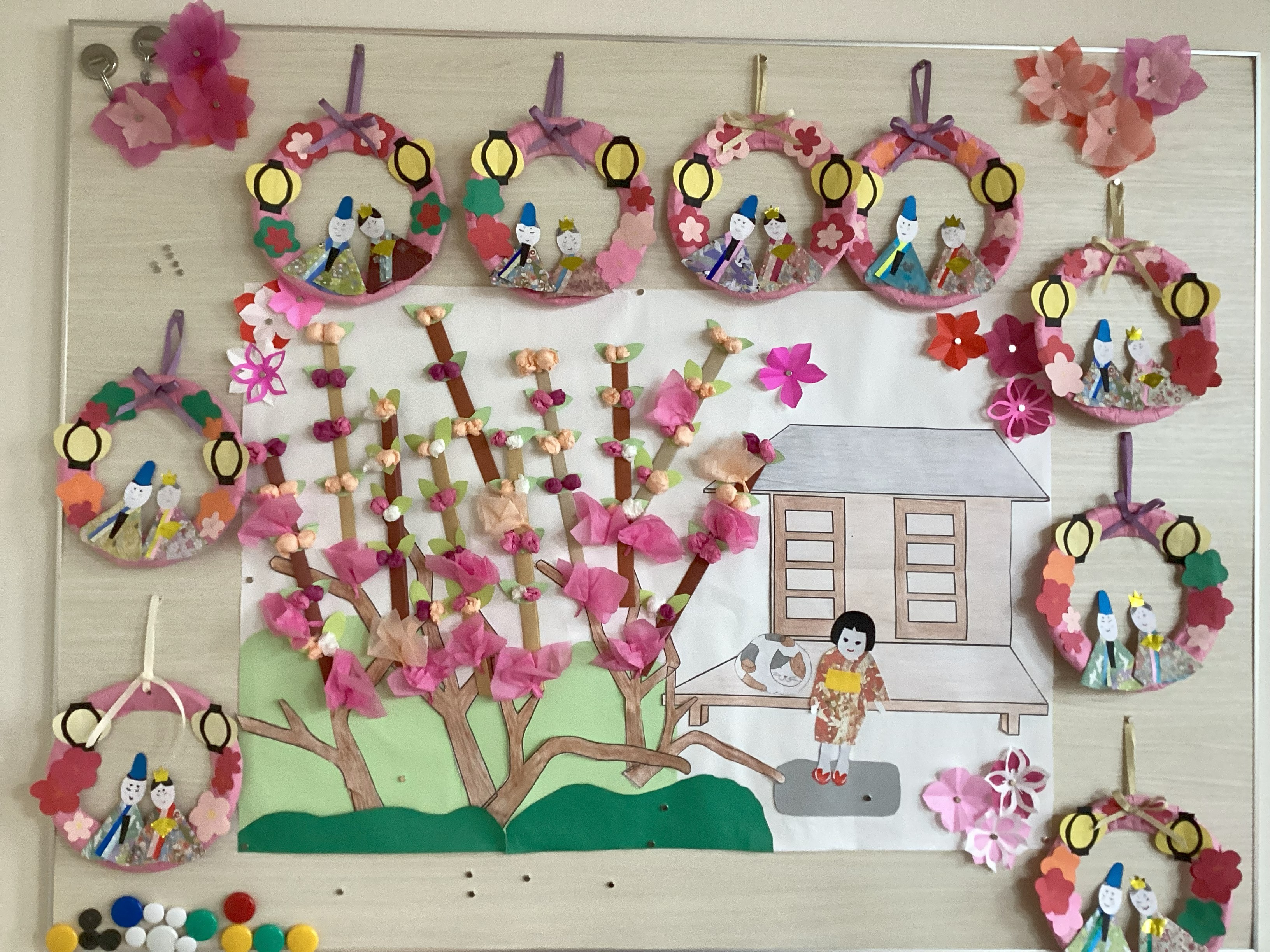 3月の壁画が完成しました。