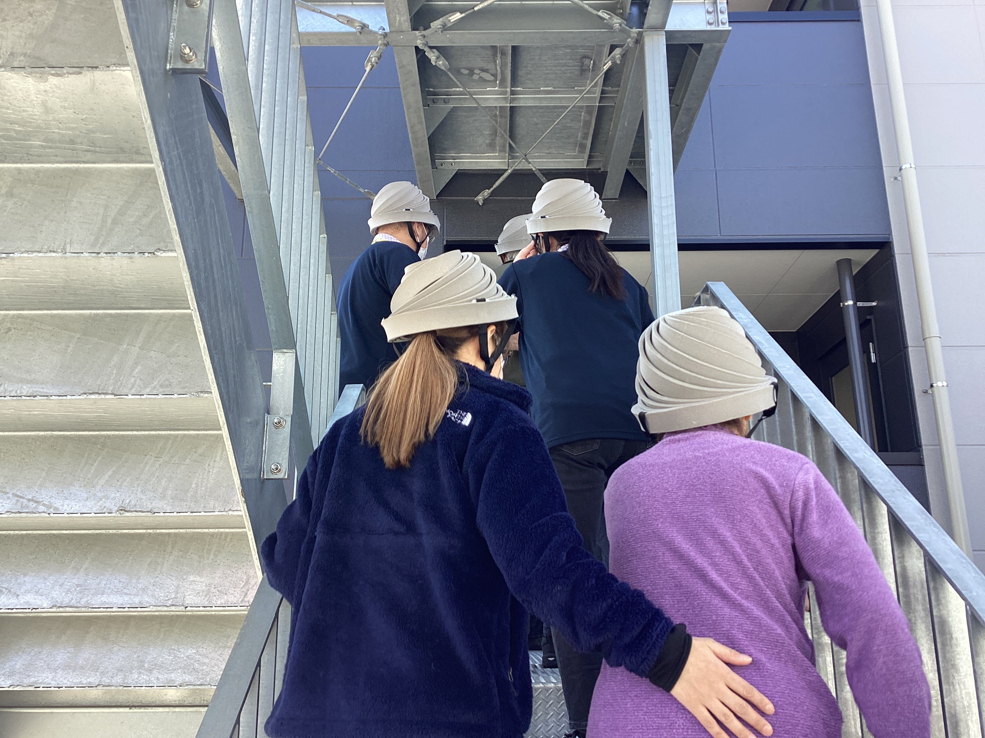 ⛑水災害垂直避難訓練をおこないました🧯