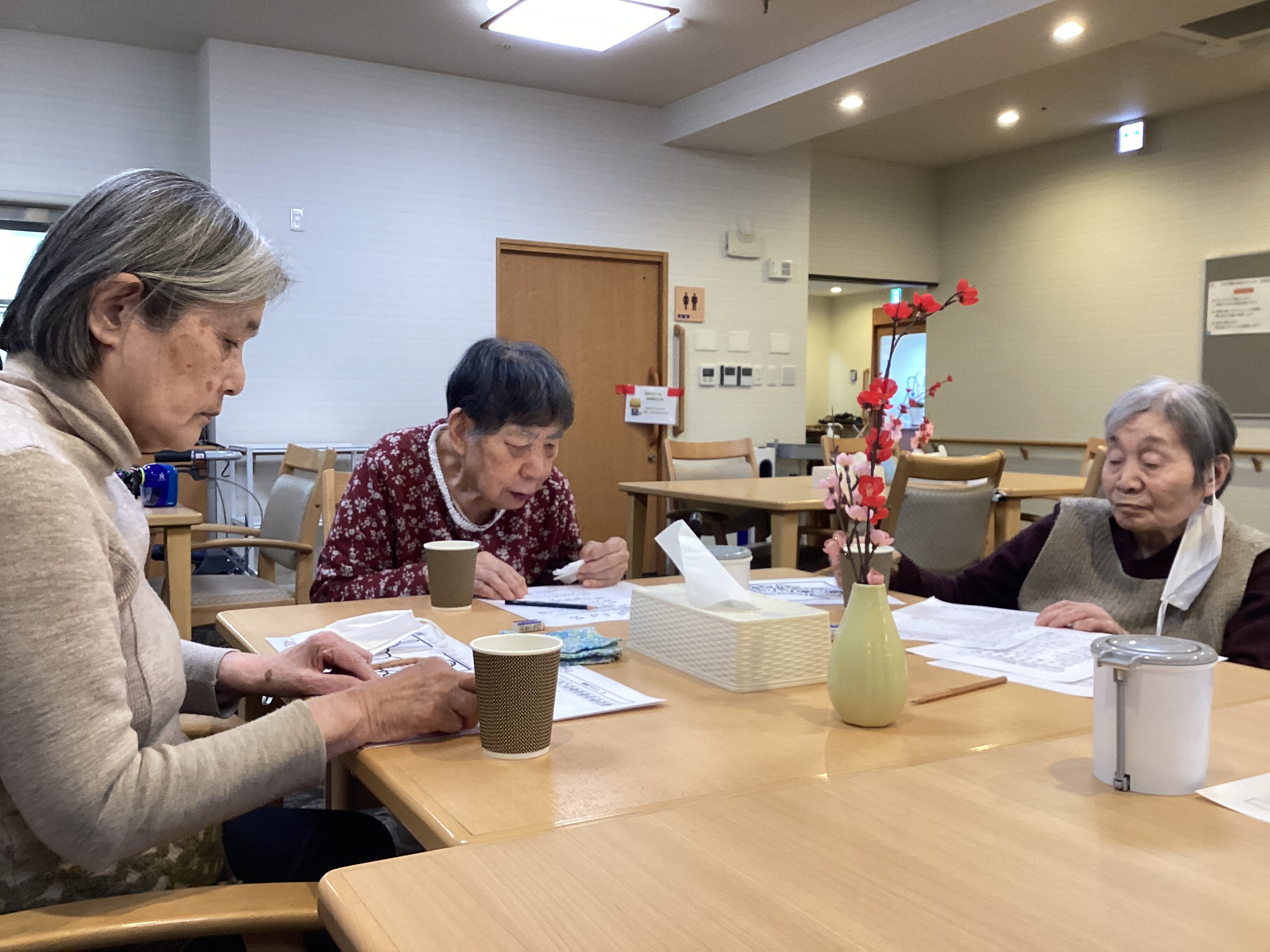 脳トレーニングをしたよ😊