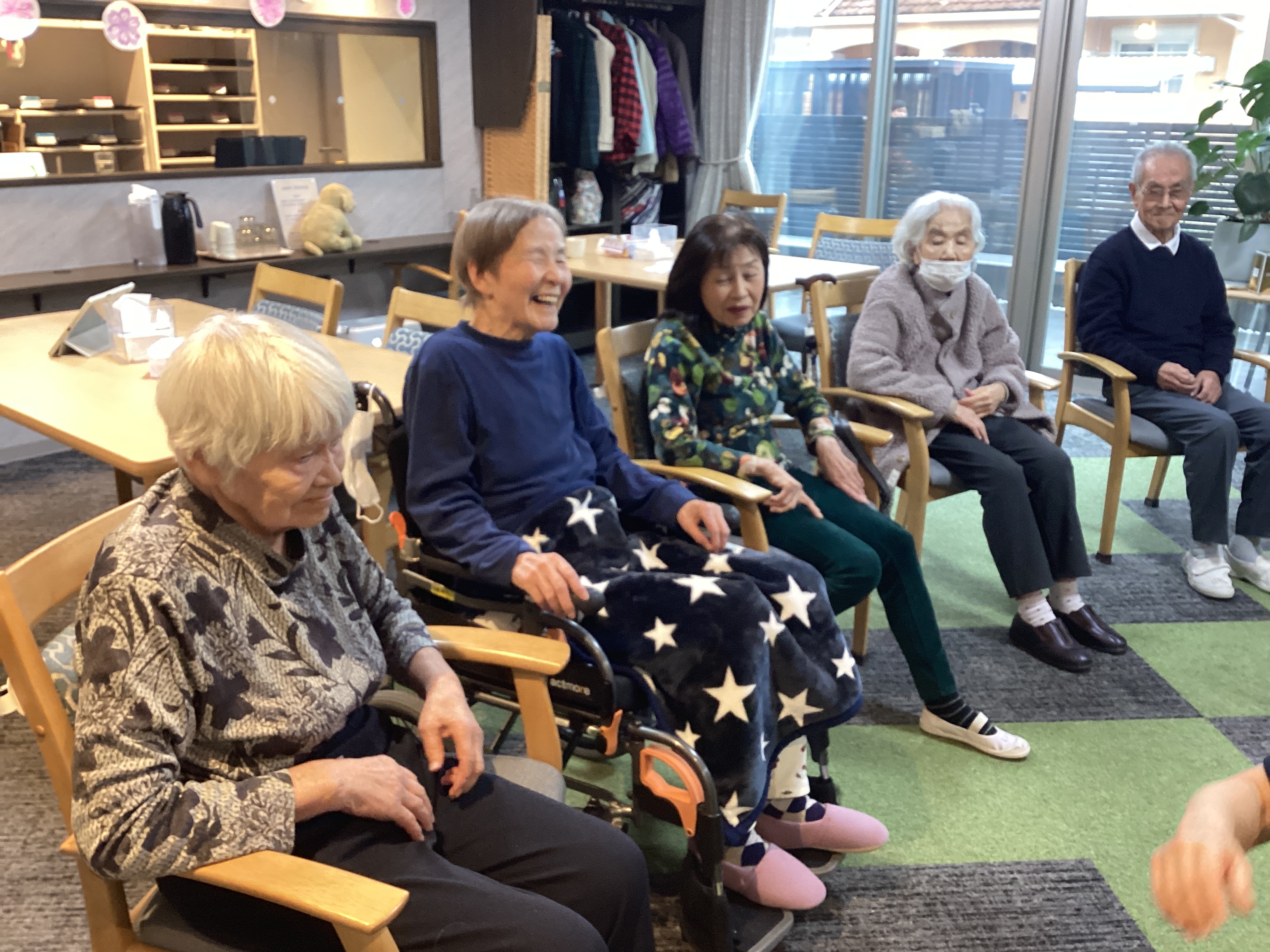 午後レクでの一コマ