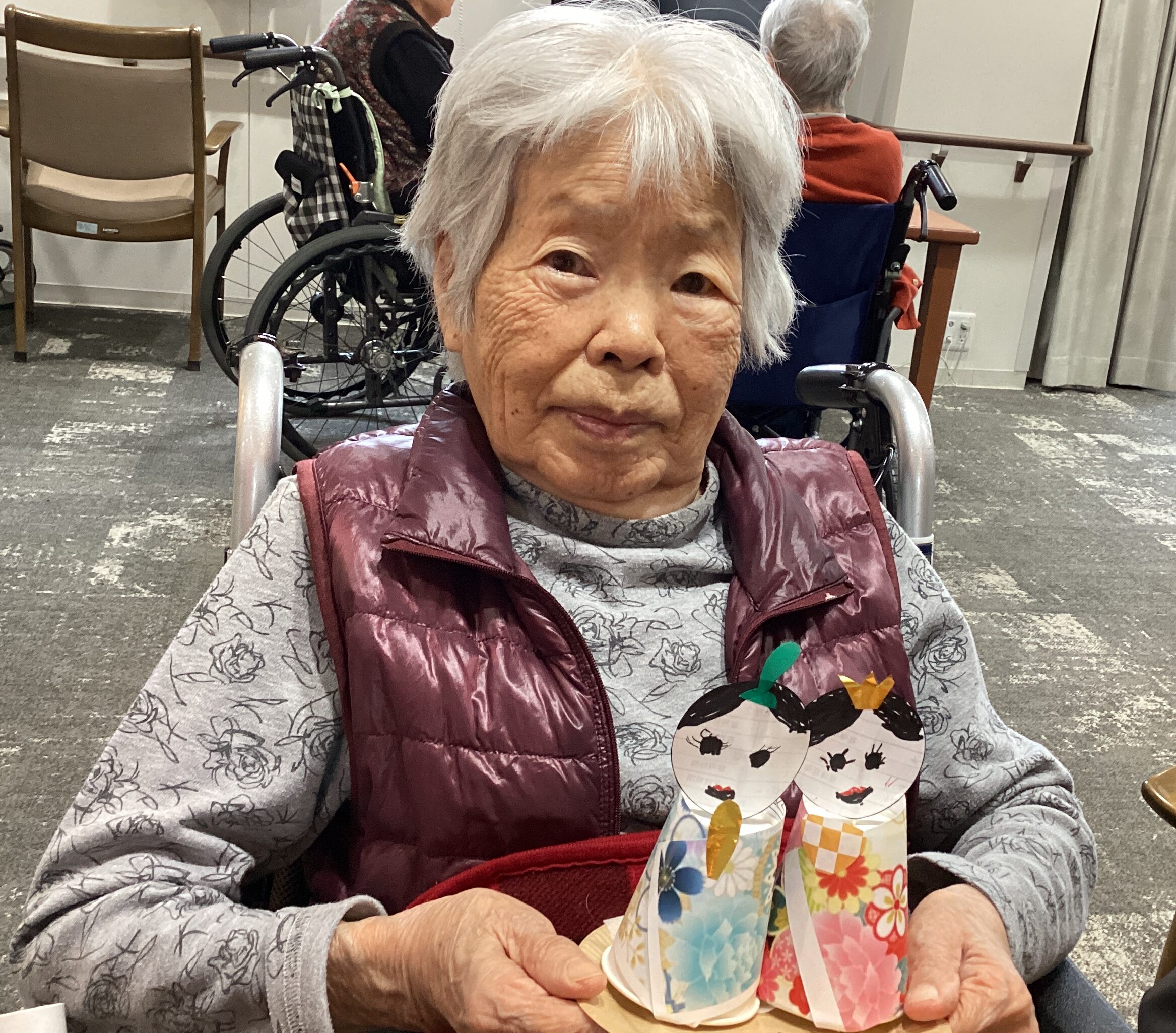 今日は楽しい、ひな祭り(^^♪（当日②）