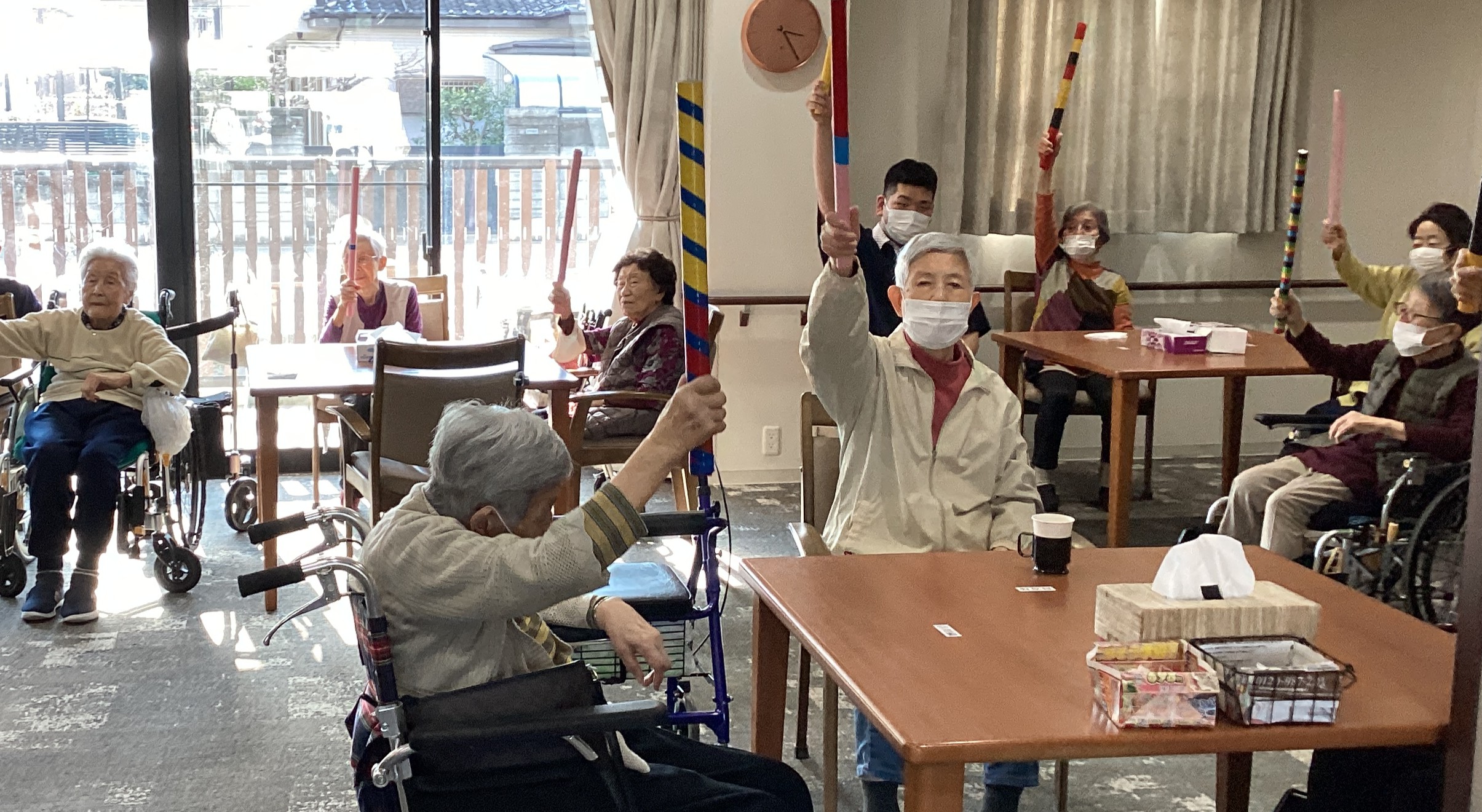 午後の体操　～棒体操～