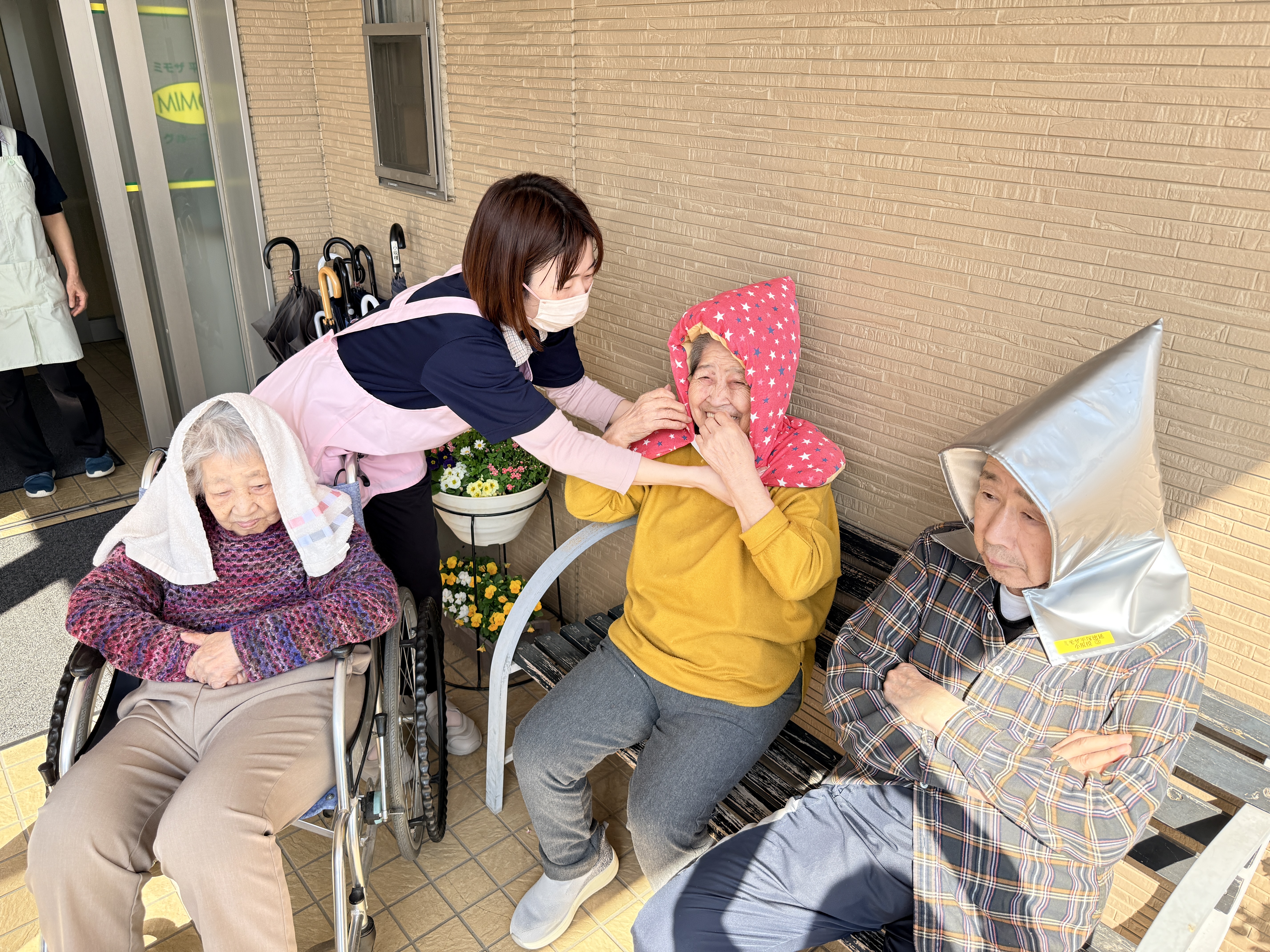 避難訓練をおこないました！