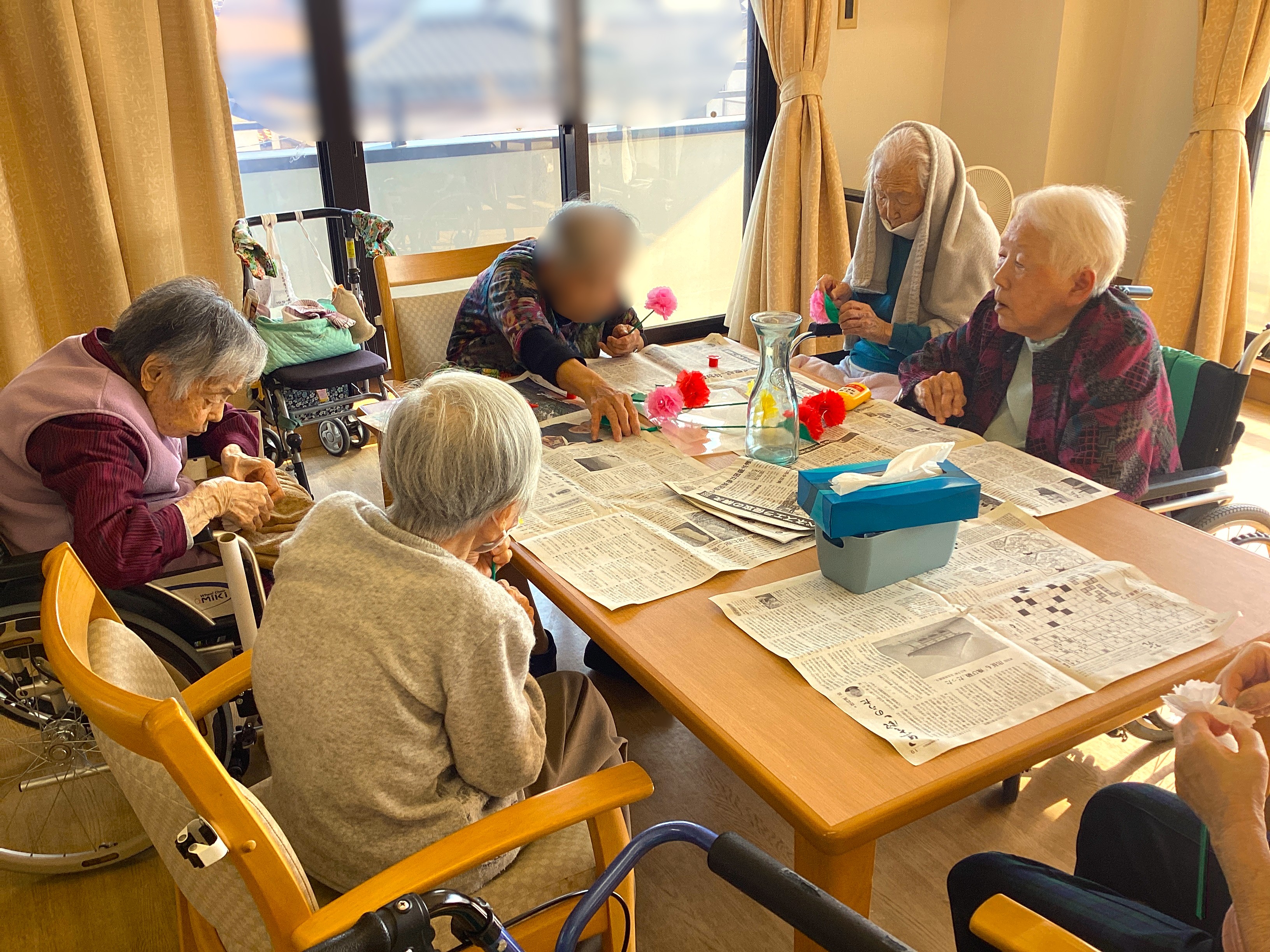 ◇カーネーション作り◇