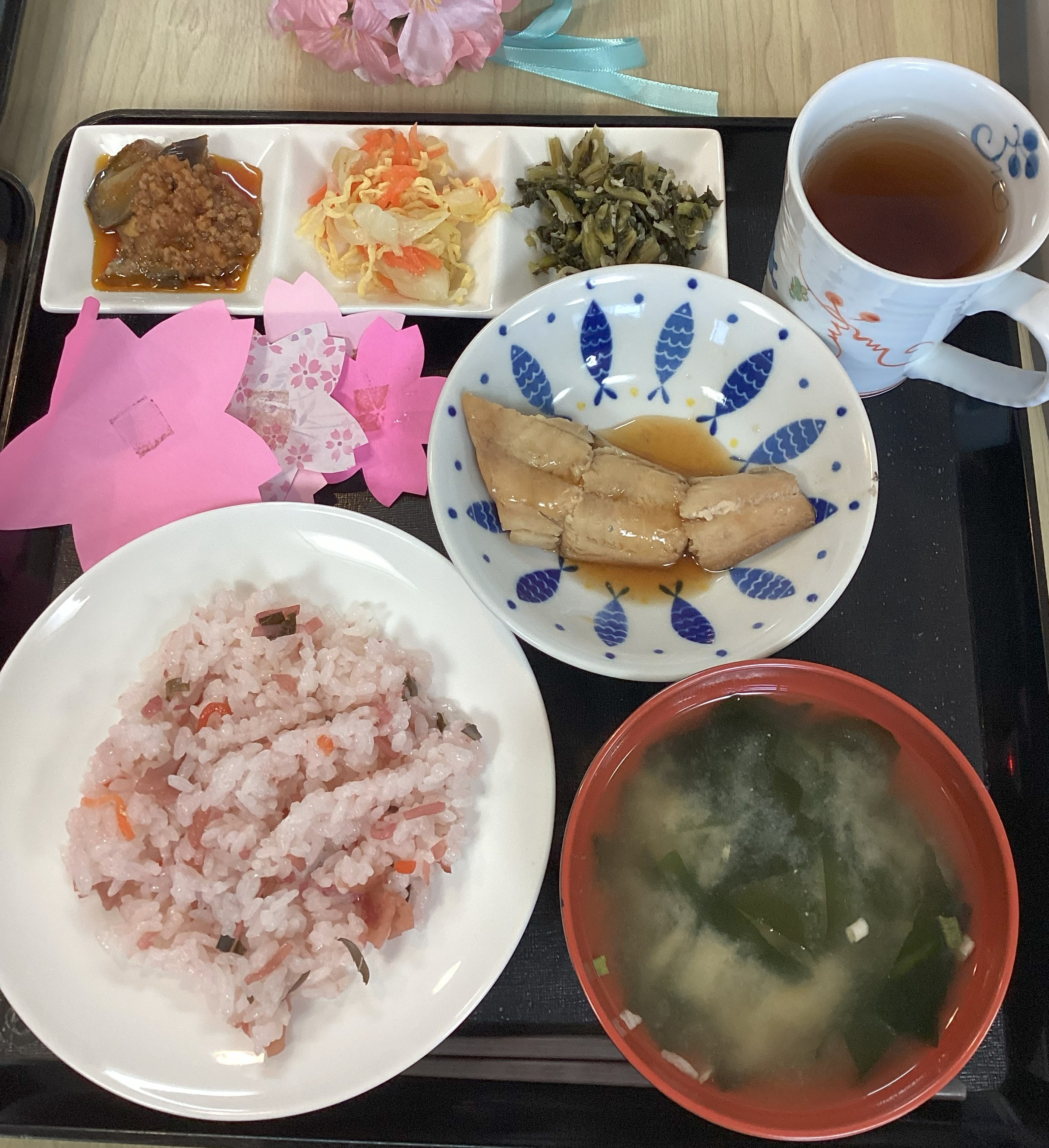 さくら寿司を頂きました🌸