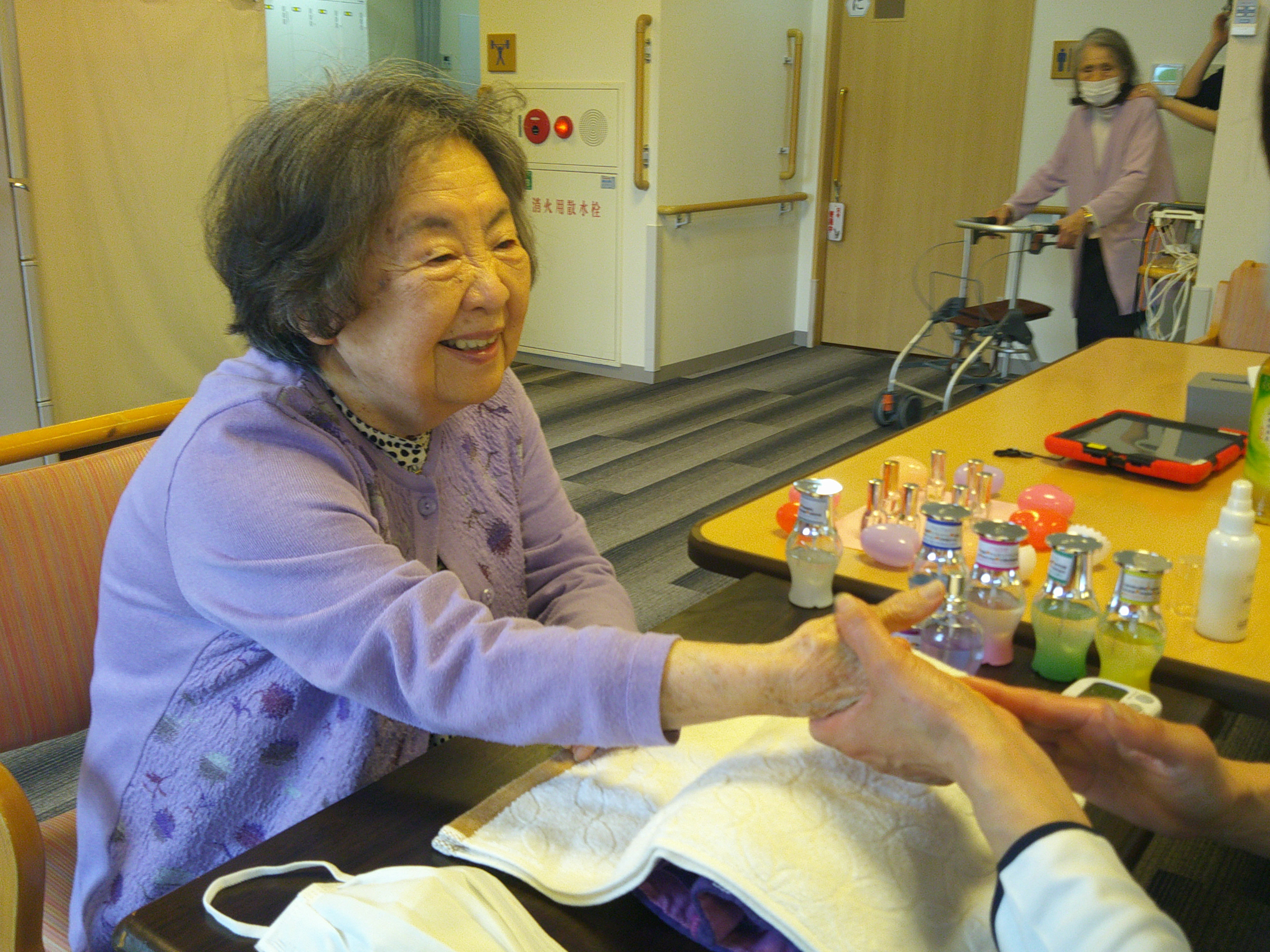 4月9日はハンドマッサージで良かったのです！