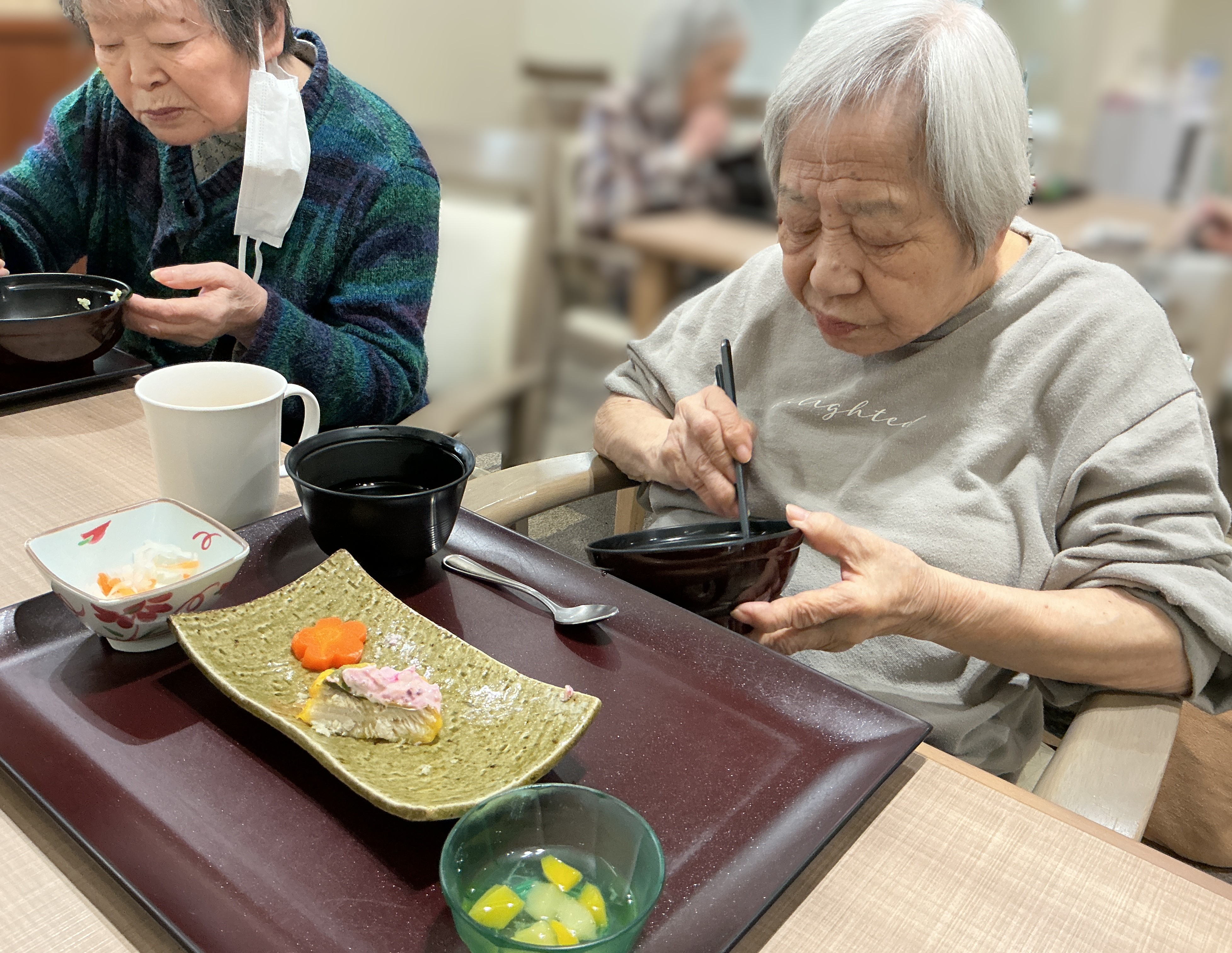 春の行事食をいただきました🌸