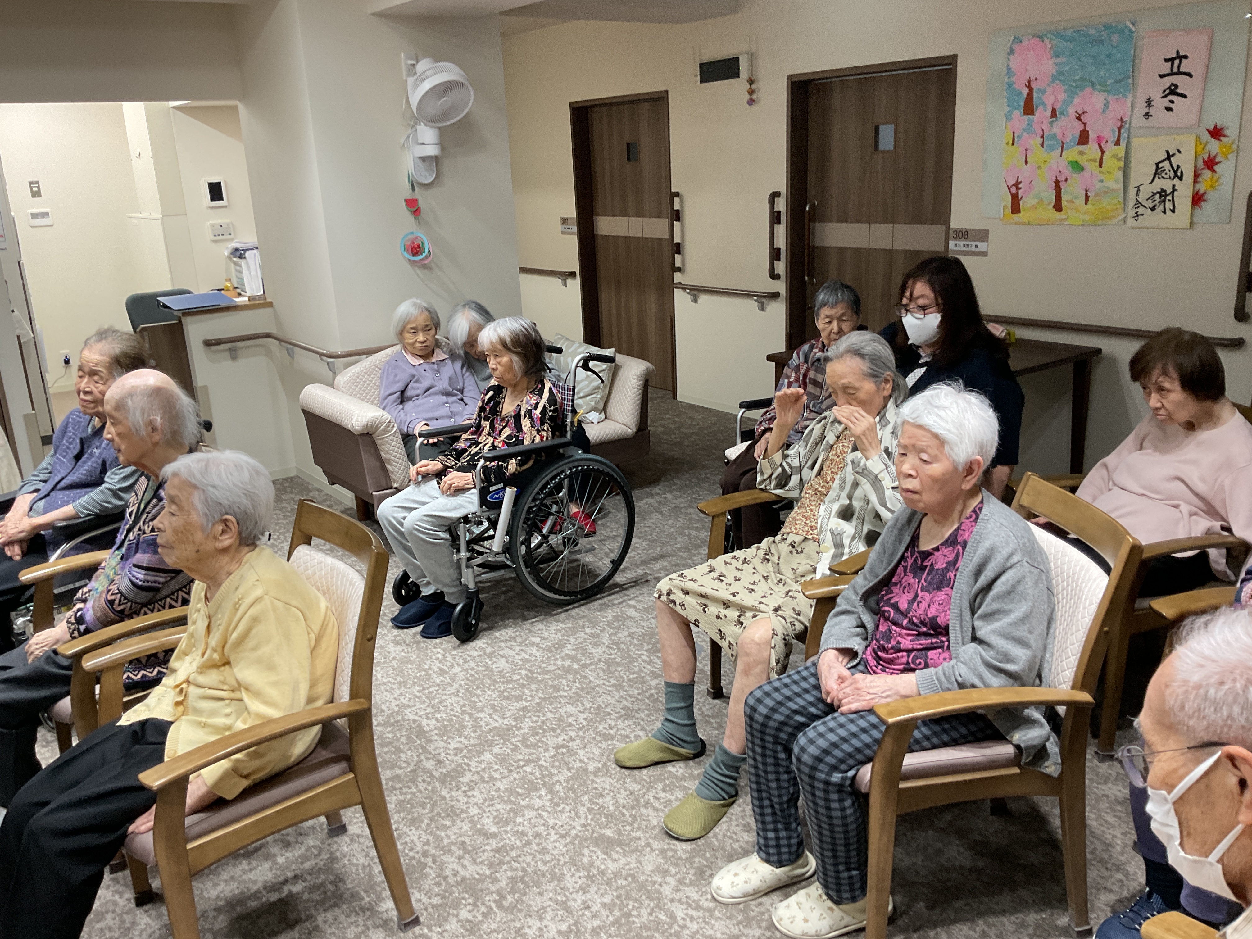 歌のレクリエーション