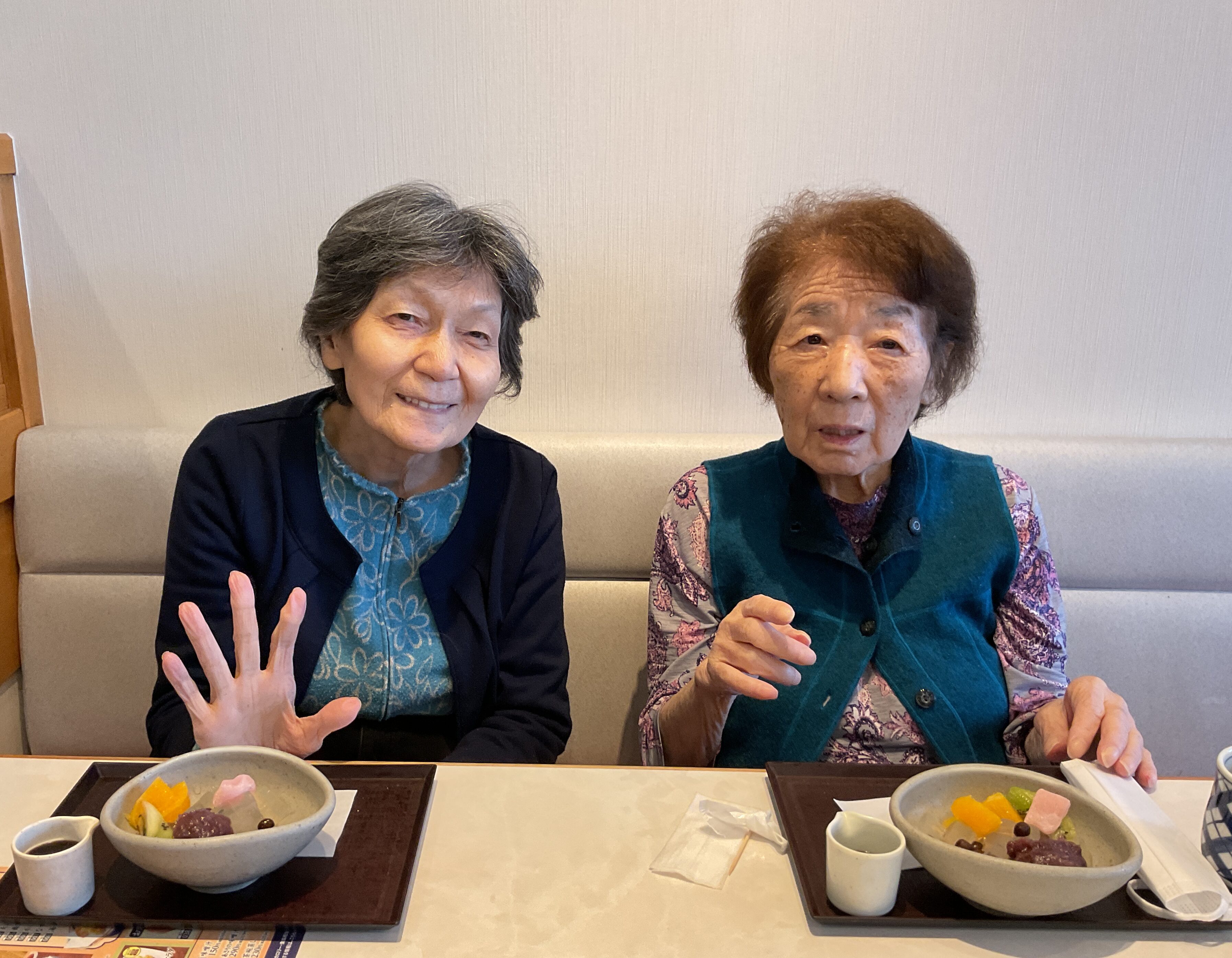 外出おやつレク