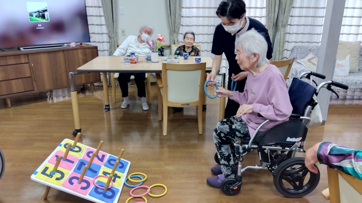 手先体操！（輪投げ編）