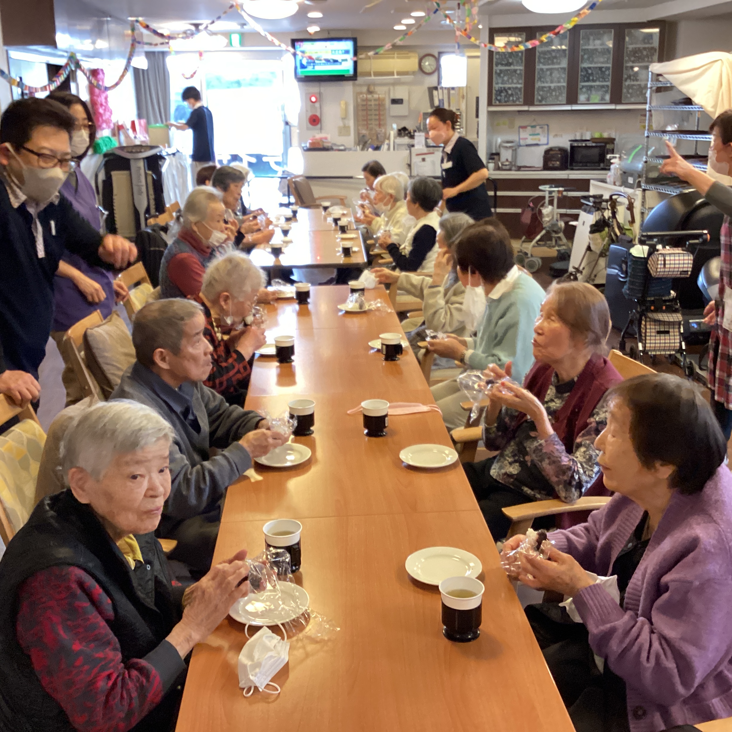 春のおやつイベント。