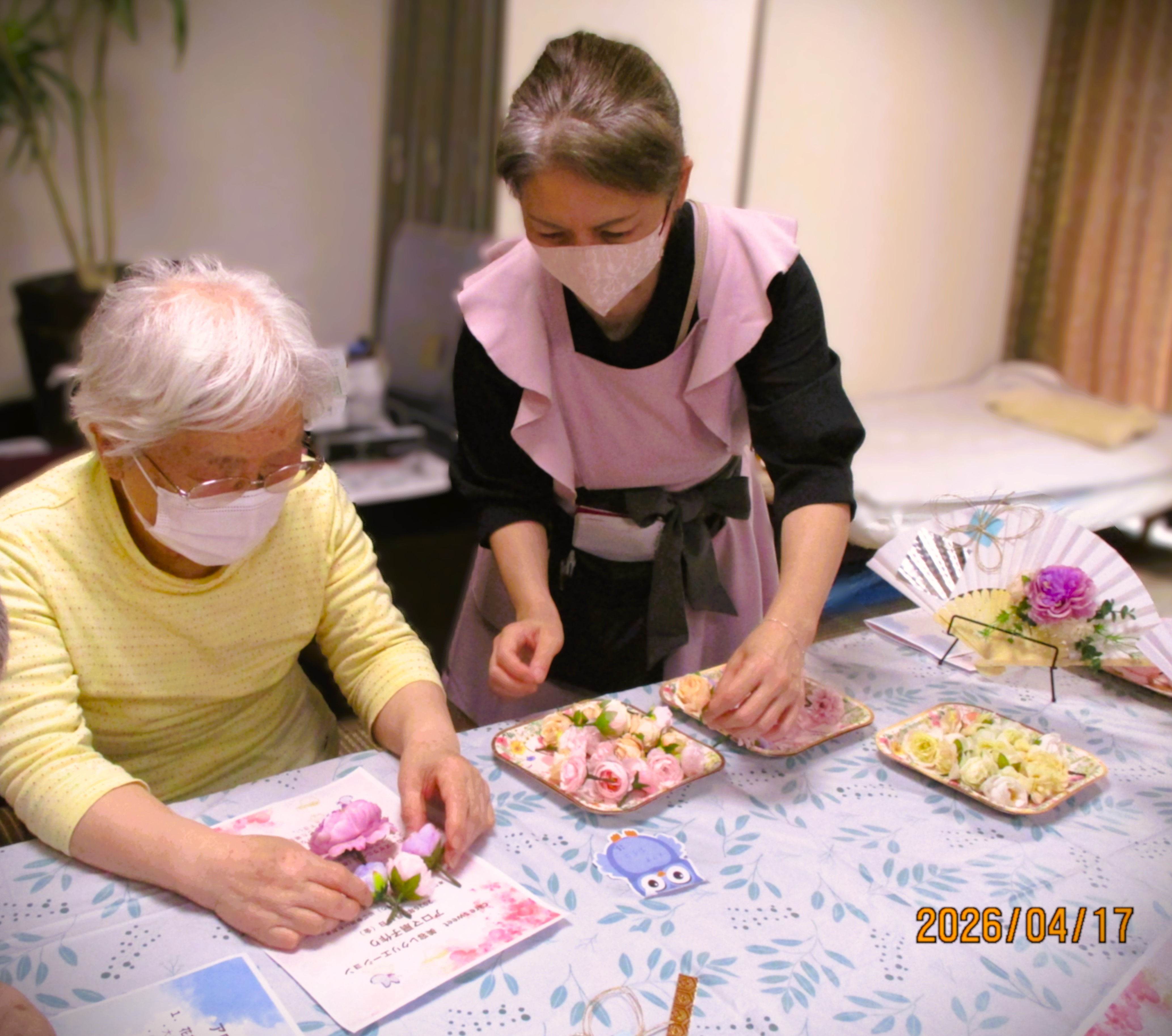 アロマ香る扇子作り♡