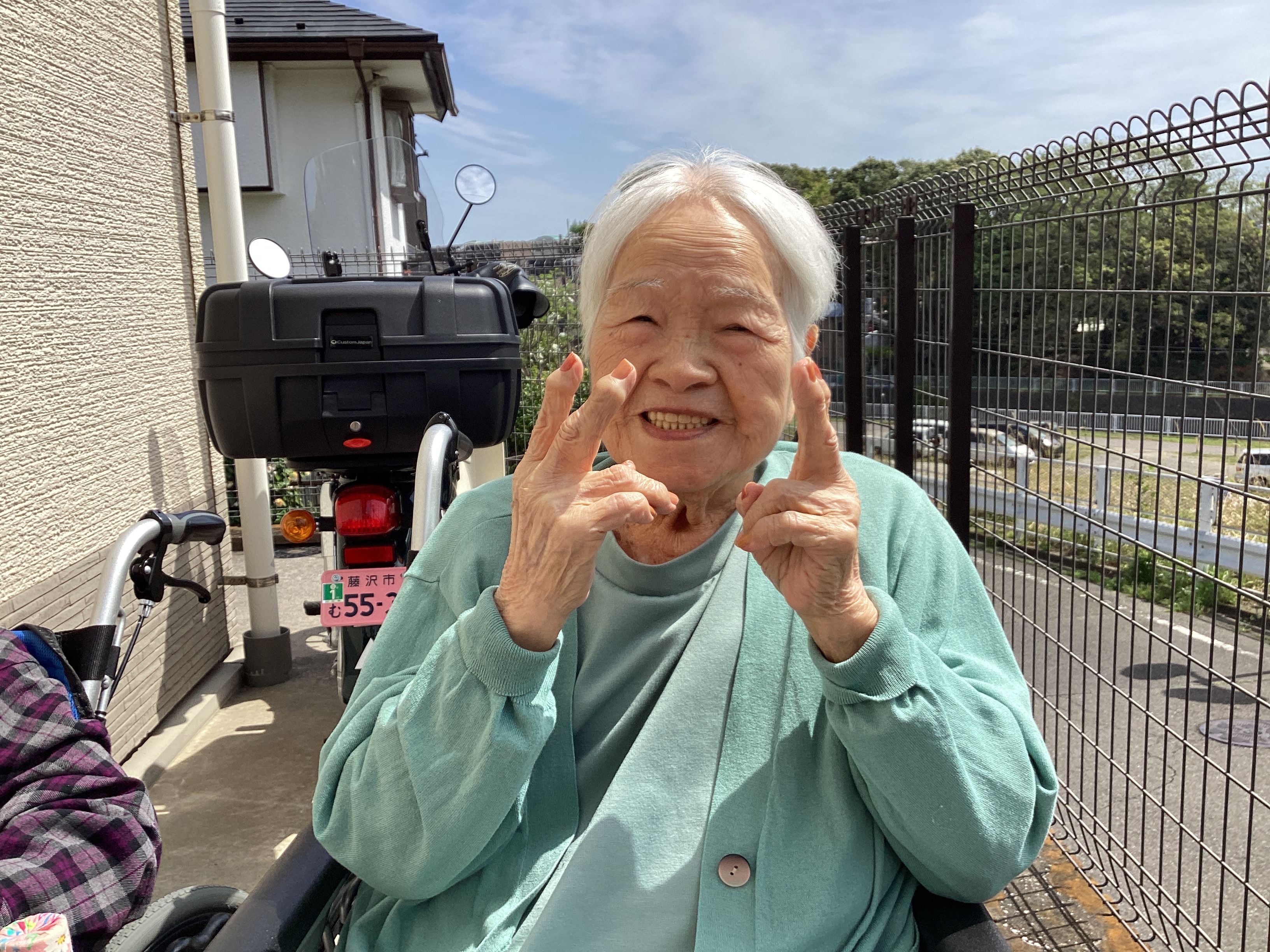 日向ぼっこ☀