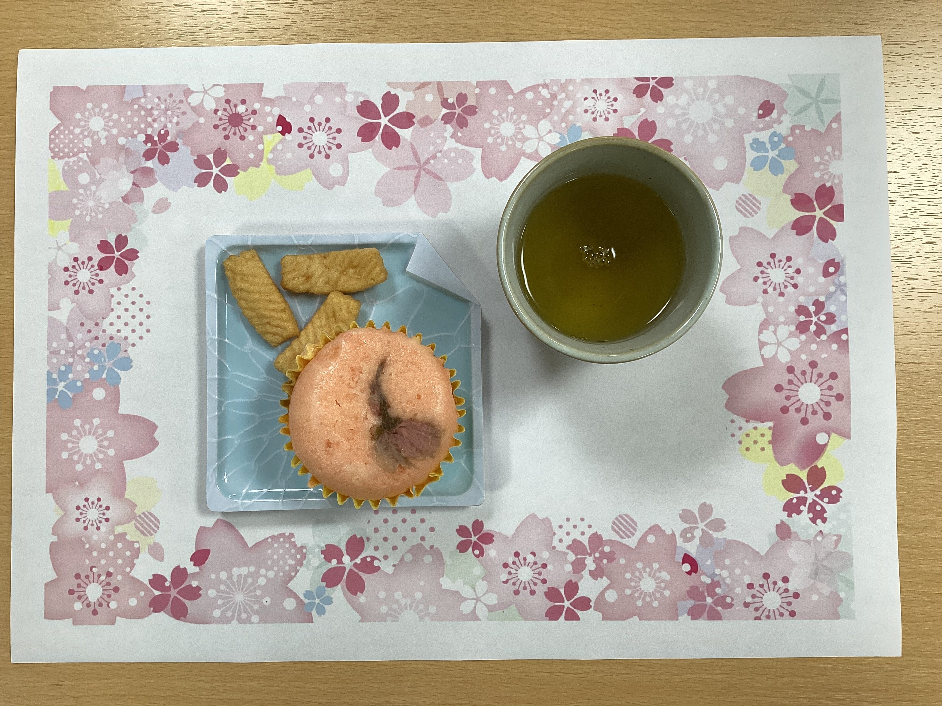 桜のカップケーキ🧁