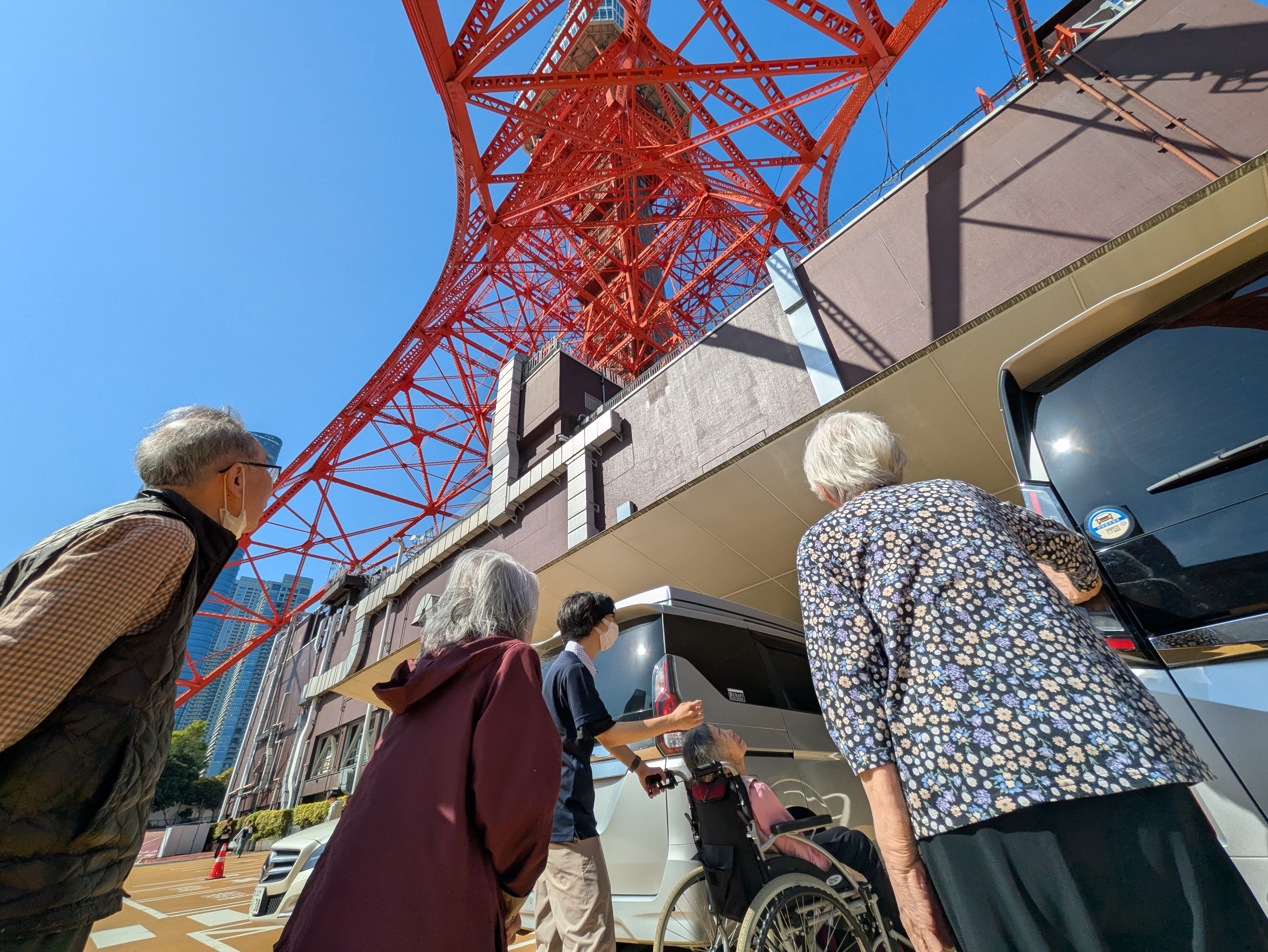 東京タワーに春を感じに行きました！