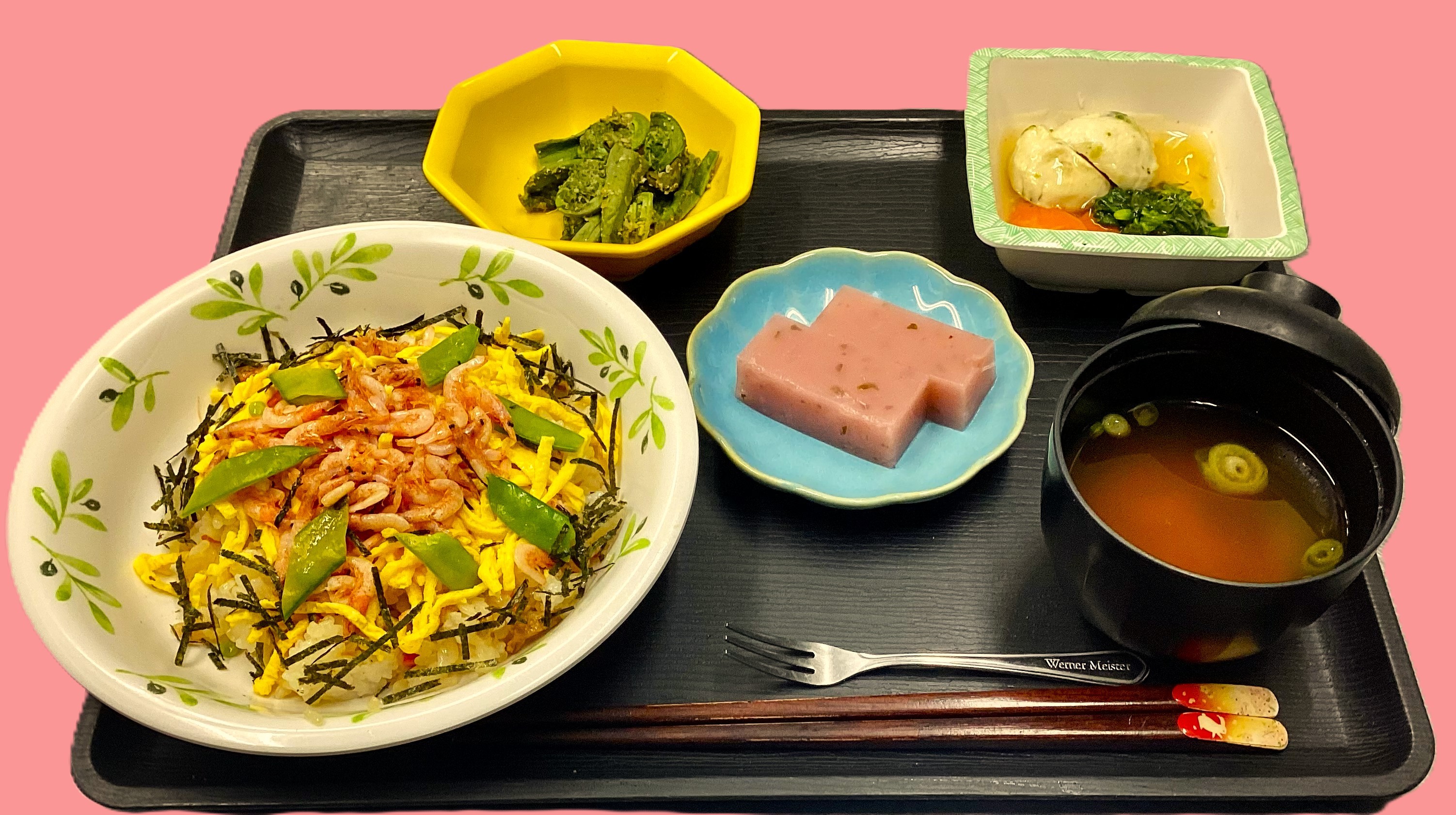 春の郷土料理を提供しました