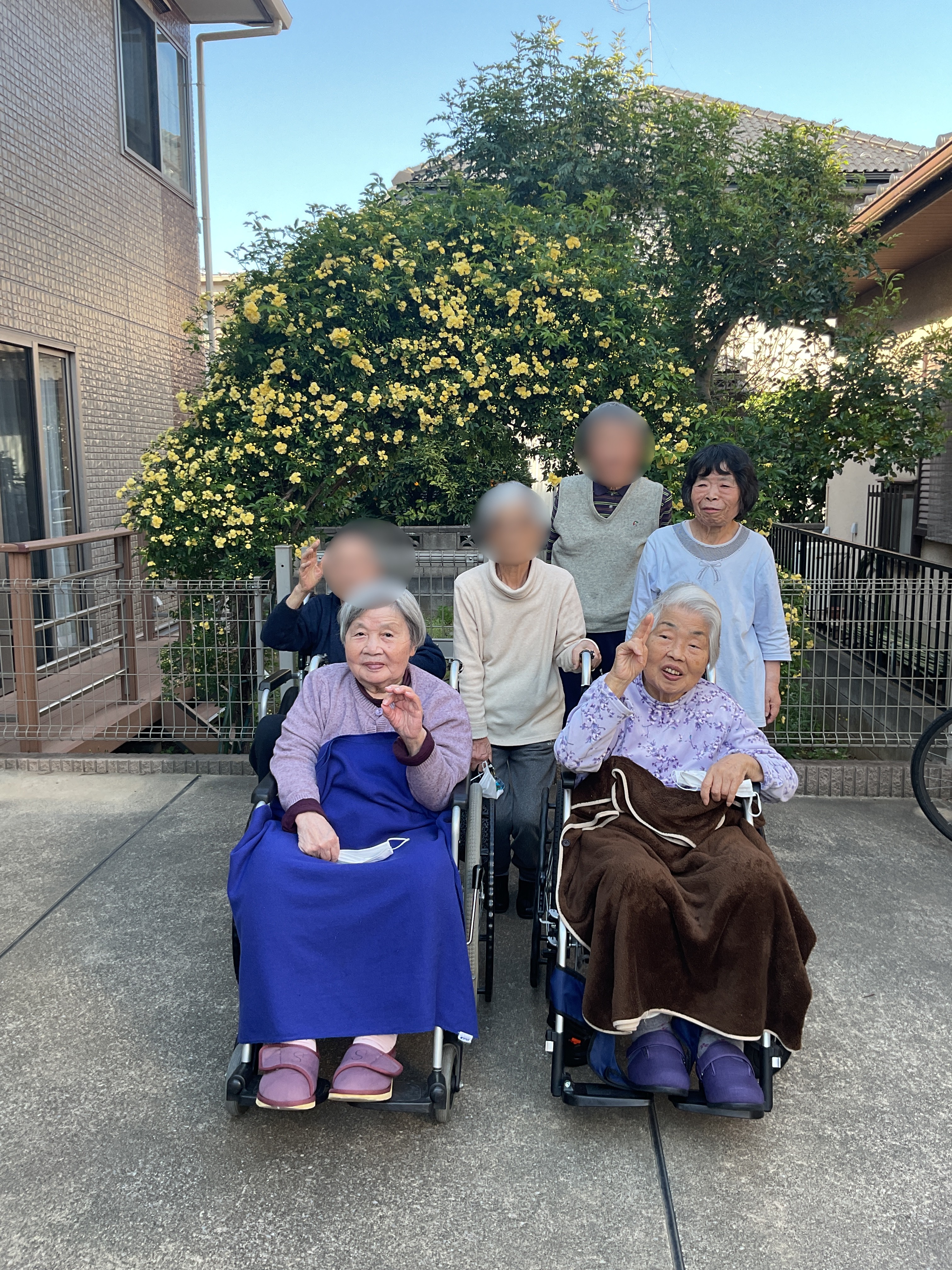 春の外でパシャリ📸