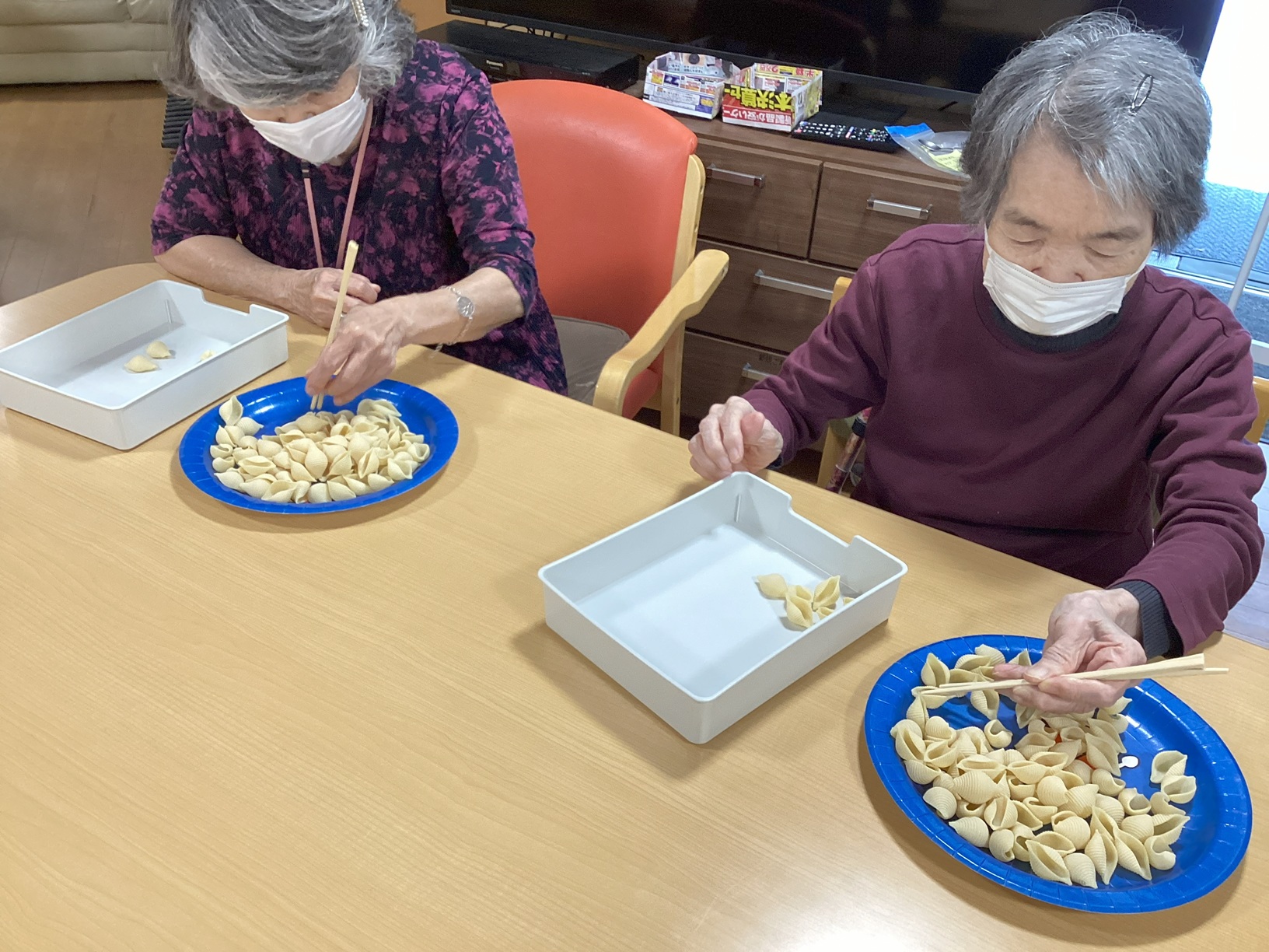 手指を使ったレクレーション大会