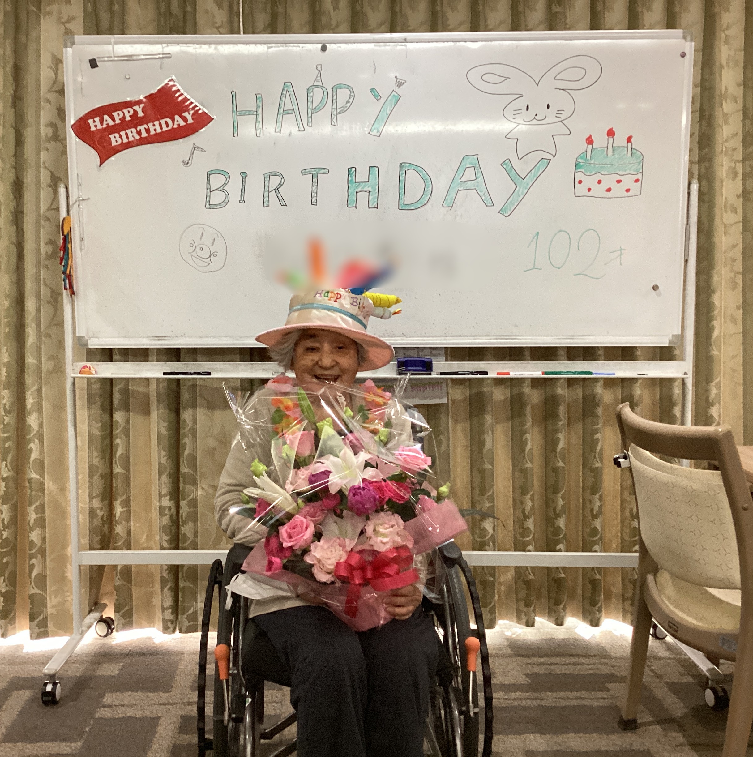 102歳の誕生日を迎えました㊗