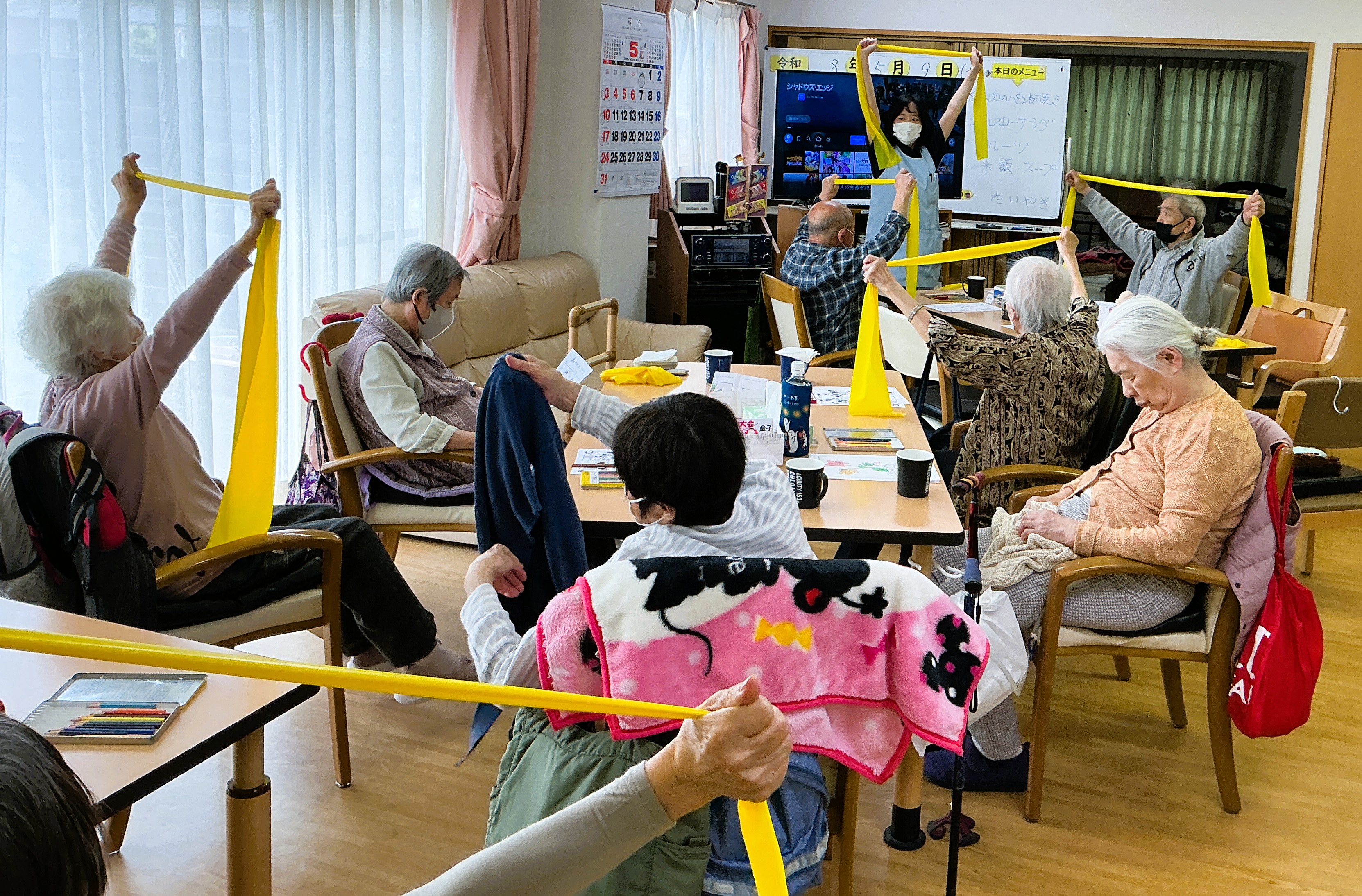 セラバンド体操のご様子