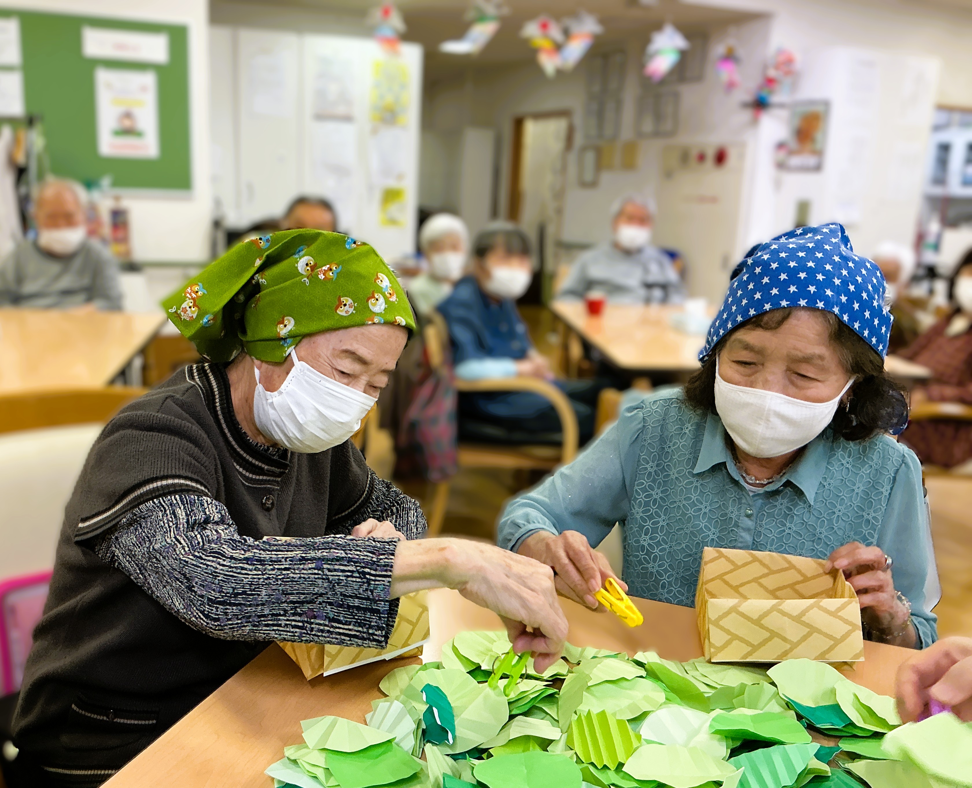 イベント　「茶摘みゲームをお新茶とお茶菓子で楽しもう🍃」②