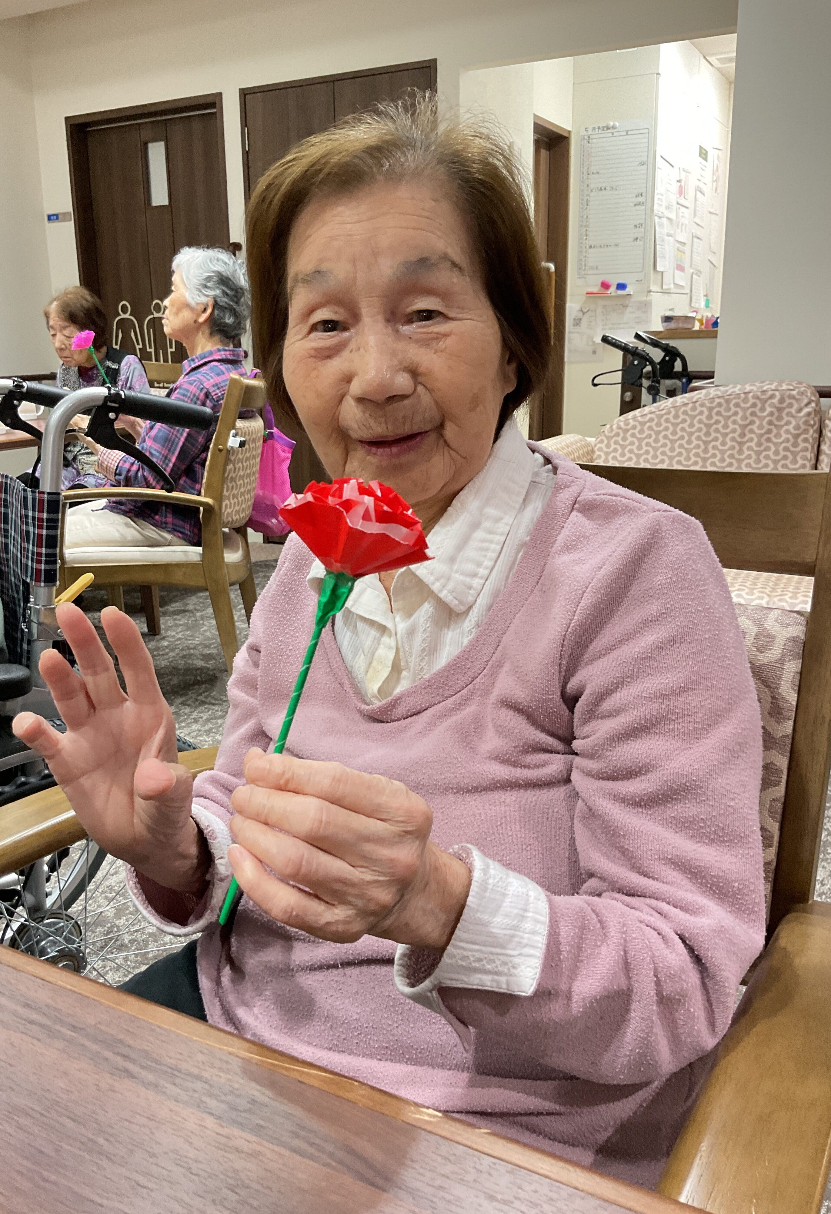 ミモザで過ごす母の日