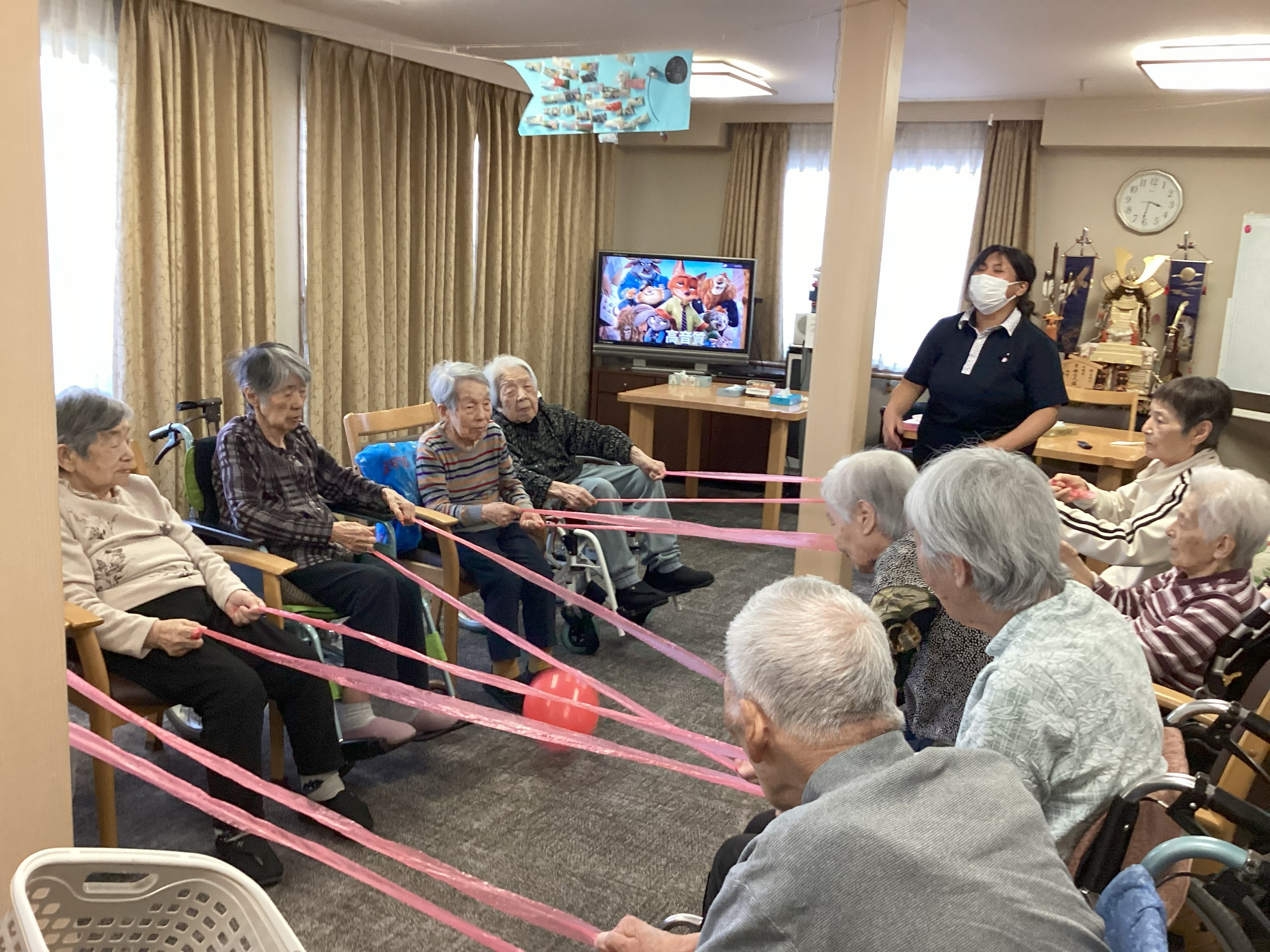 風船渡しレク🎈