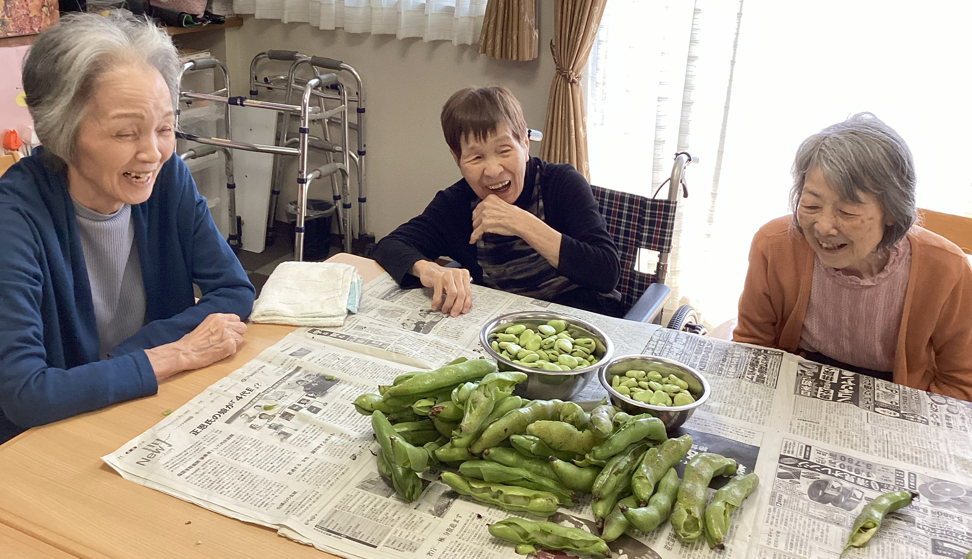 そら豆頂きました！