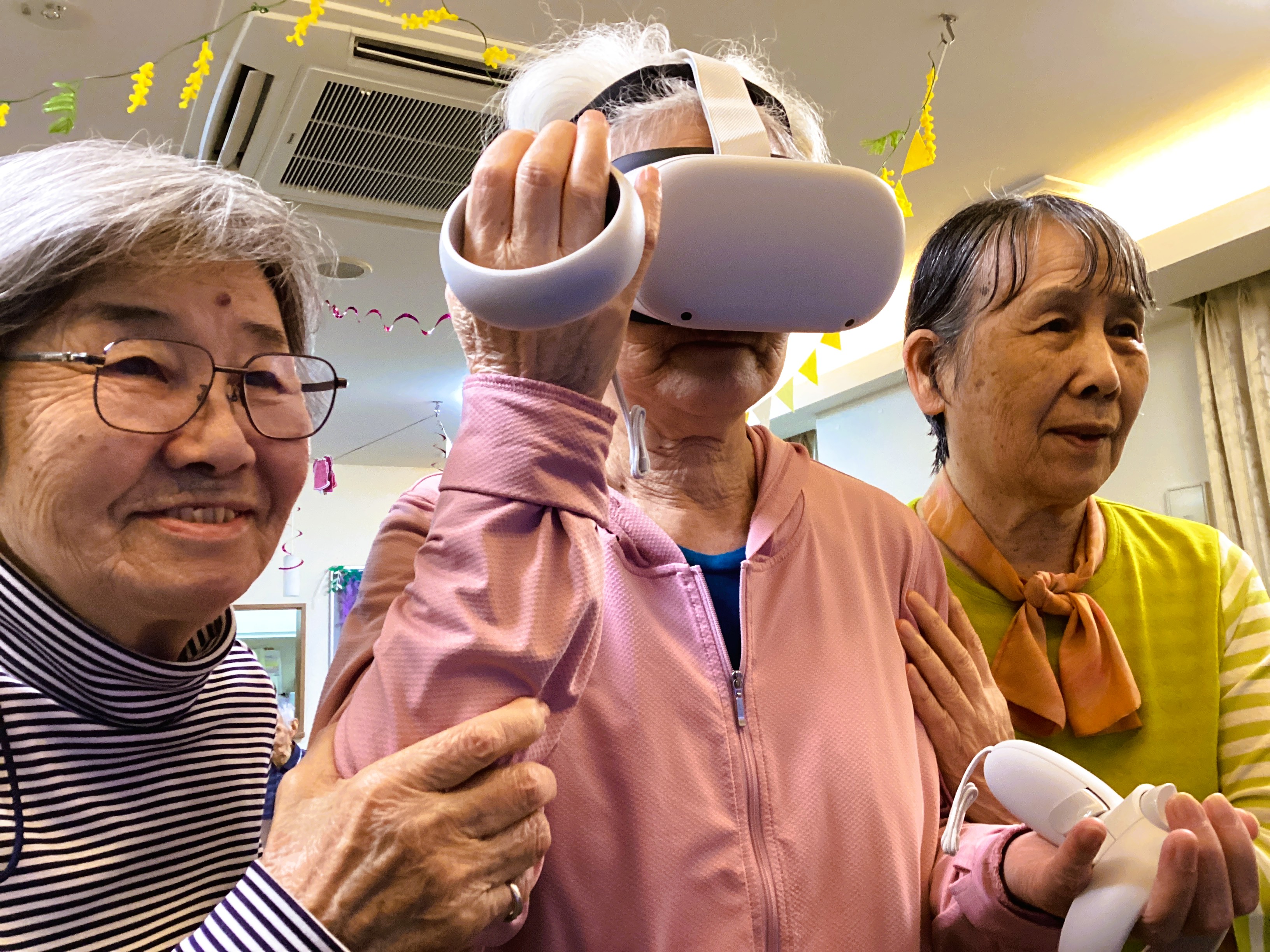 最先端をご利用者と体験！！