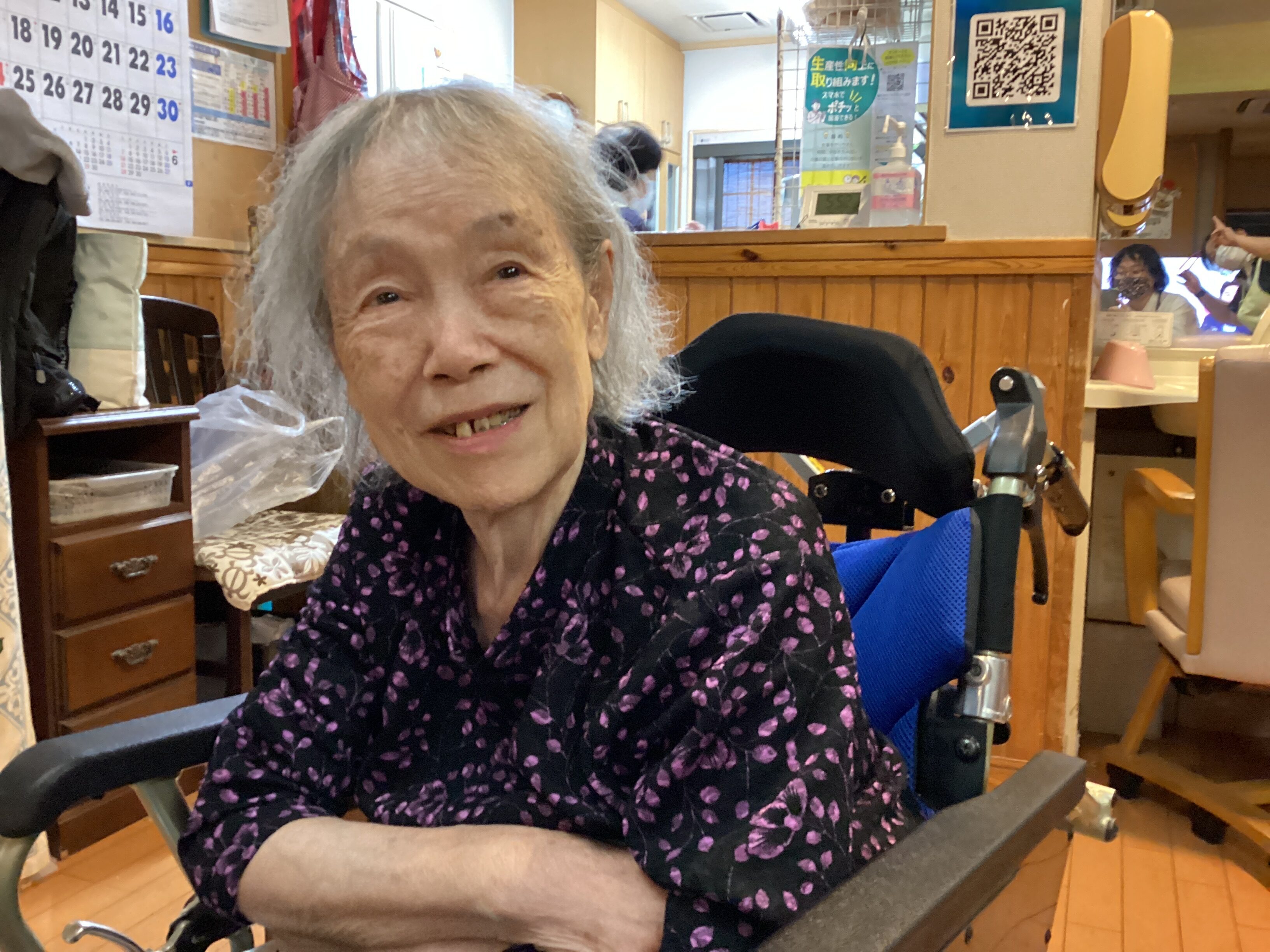 寝る前のご様子